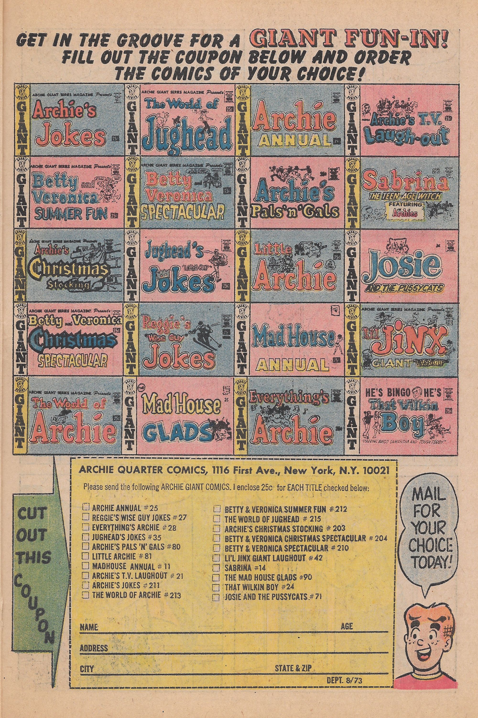 Read online Archie and Me comic -  Issue #58 - 31