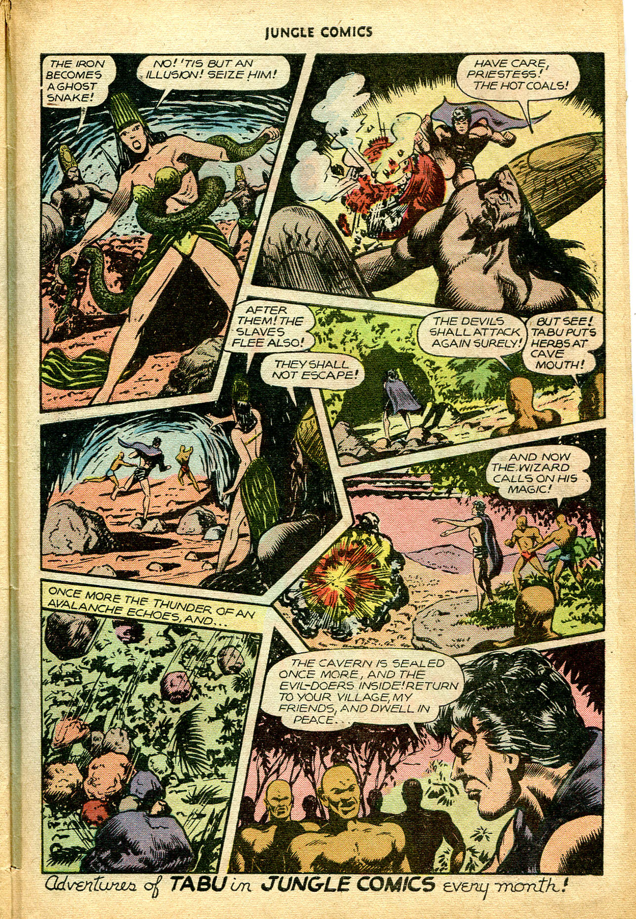 Read online Jungle Comics comic -  Issue #82 - 41