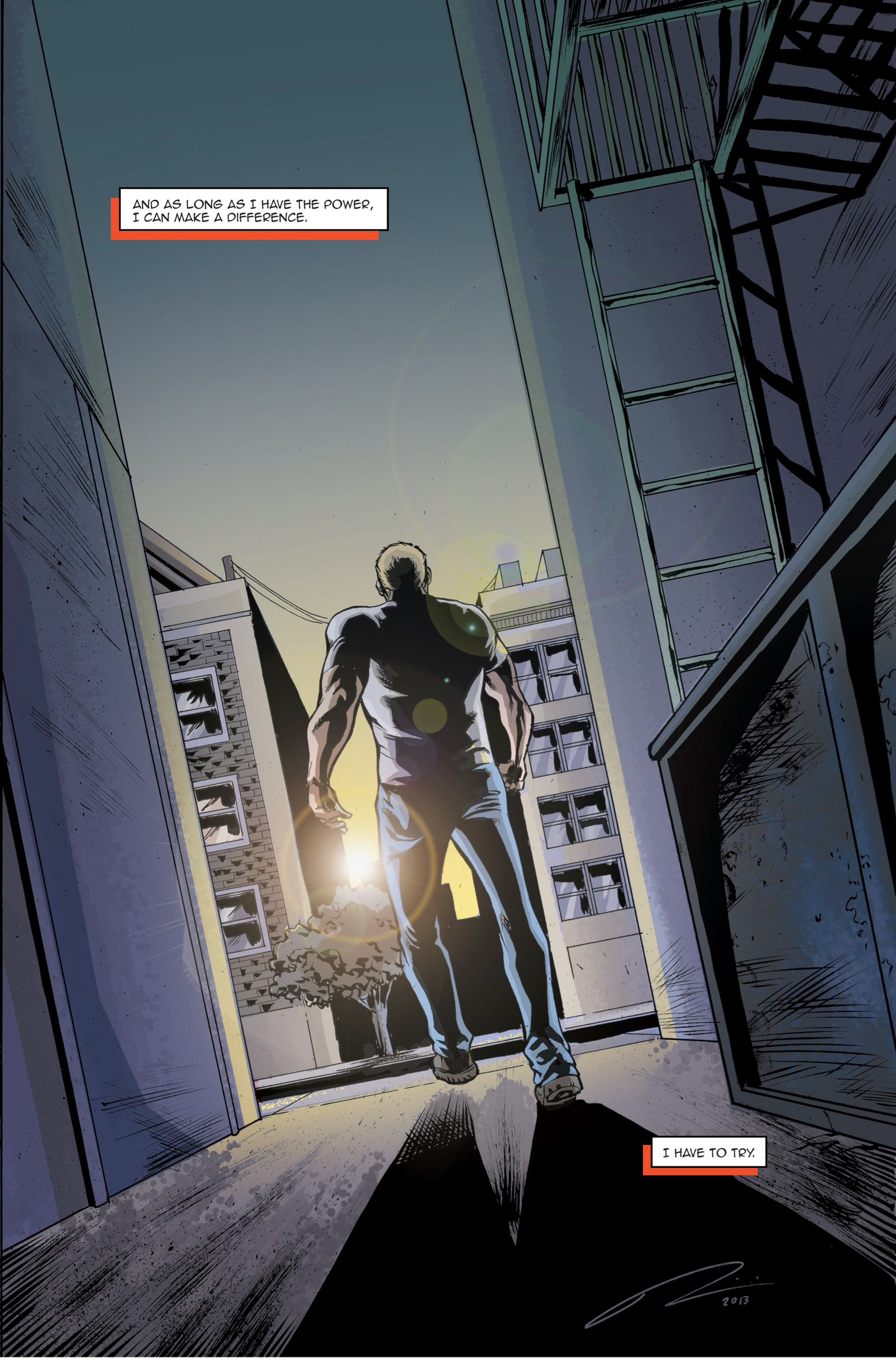 Read online The F1rst Hero comic -  Issue #4 - 24