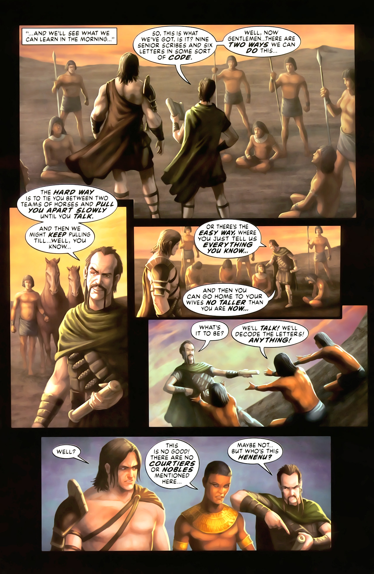 Read online Hercules: The Knives of Kush comic -  Issue #5 - 15