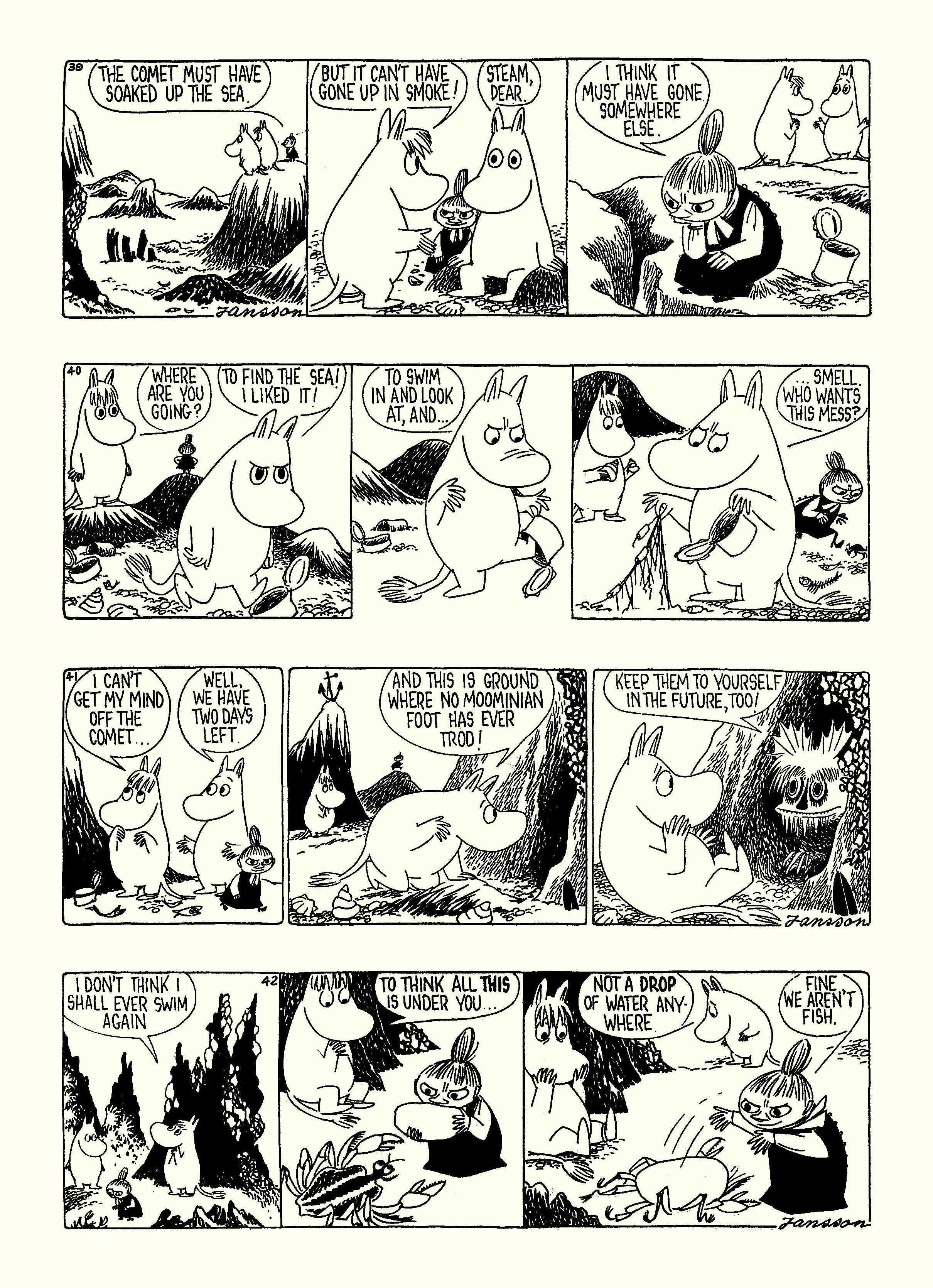Read online Moomin: The Complete Tove Jansson Comic Strip comic -  Issue # TPB 4 - 68