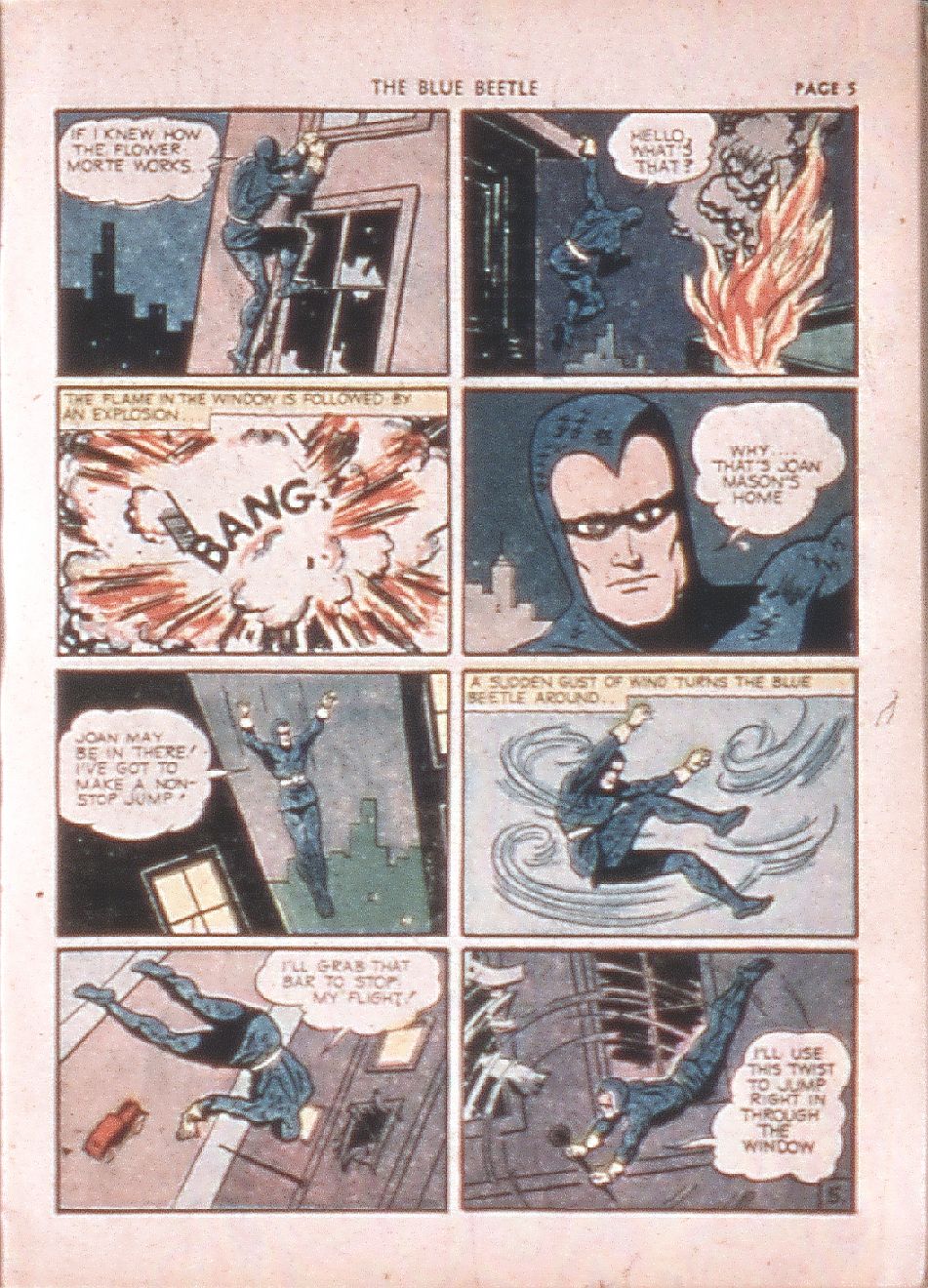 Read online The Blue Beetle comic -  Issue #7 - 7