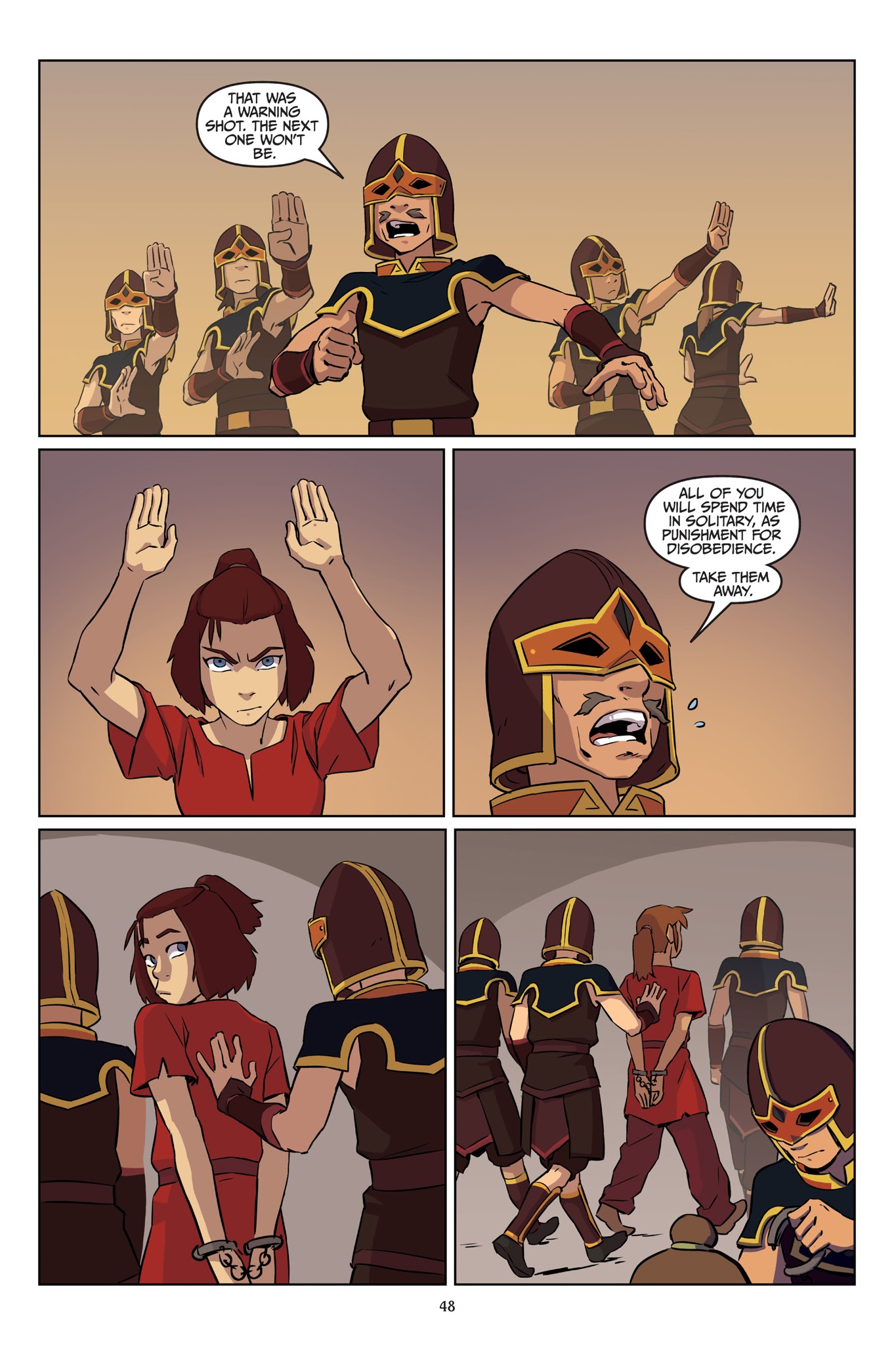 Read online Avatar: The Last Airbender – Suki, Alone comic -  Issue # TPB - 49
