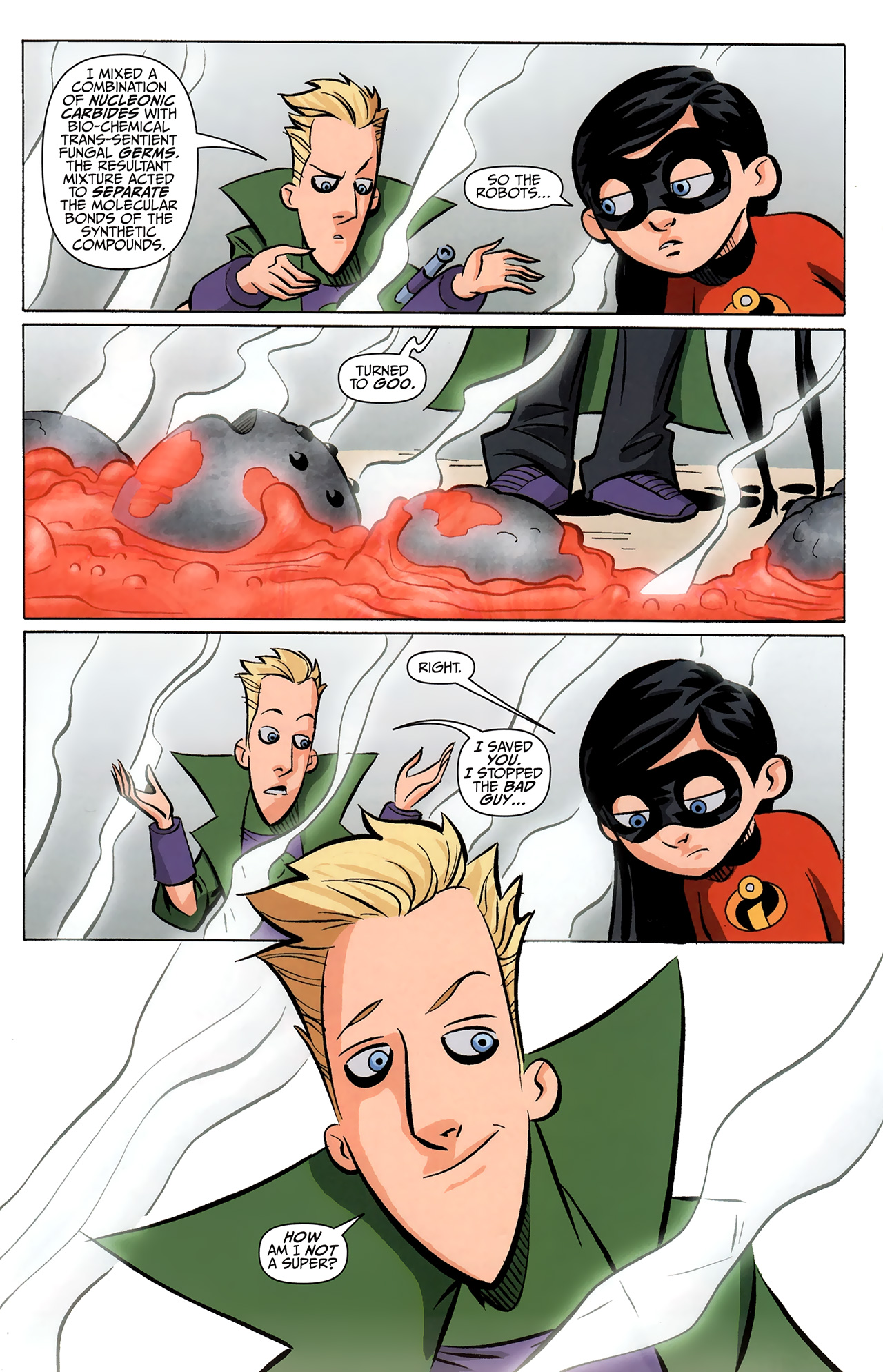 Read online The Incredibles comic -  Issue #10 - 11