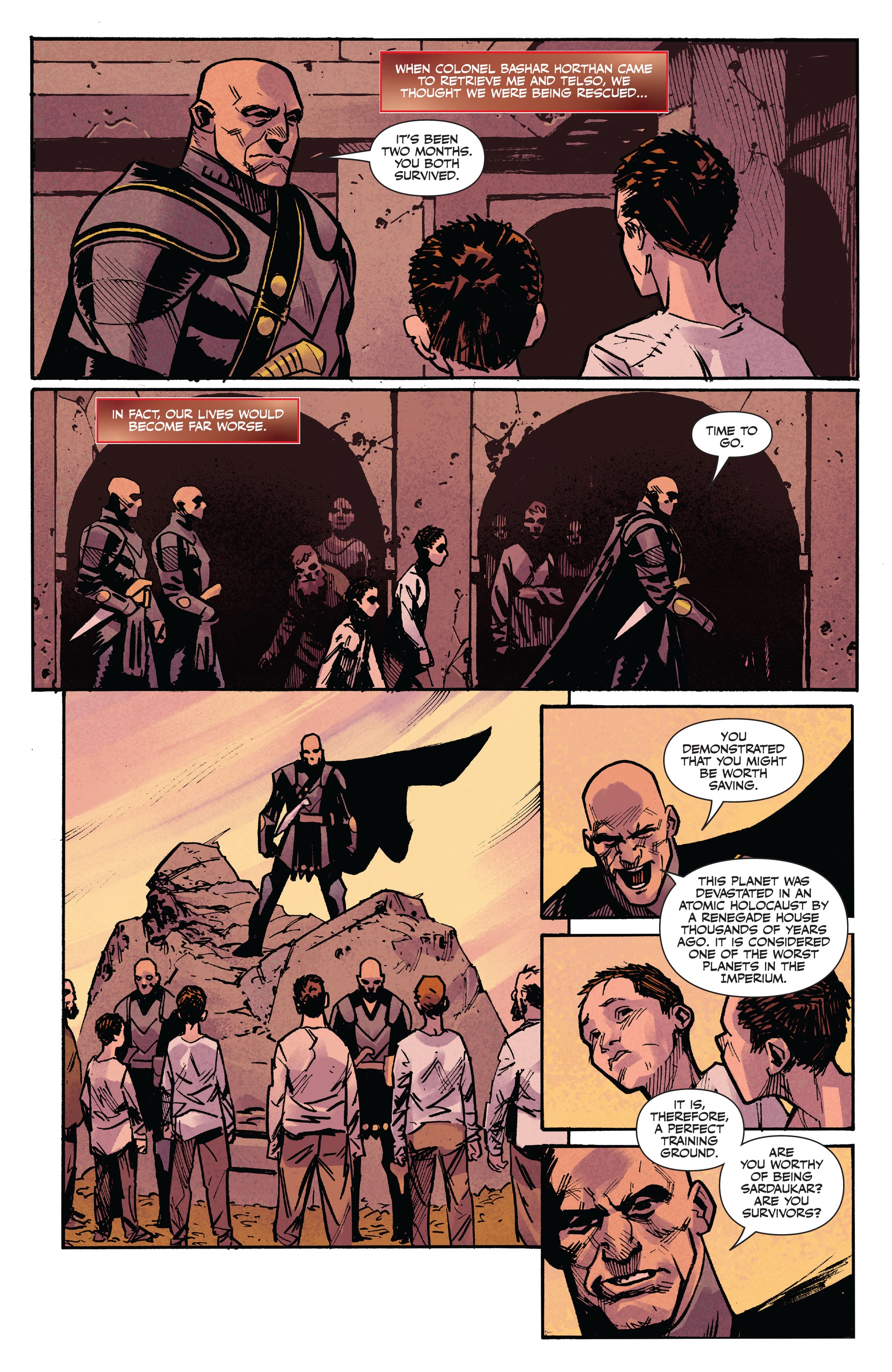 Read online Dune: Blood of the Sardaukar comic -  Issue #1 - 19