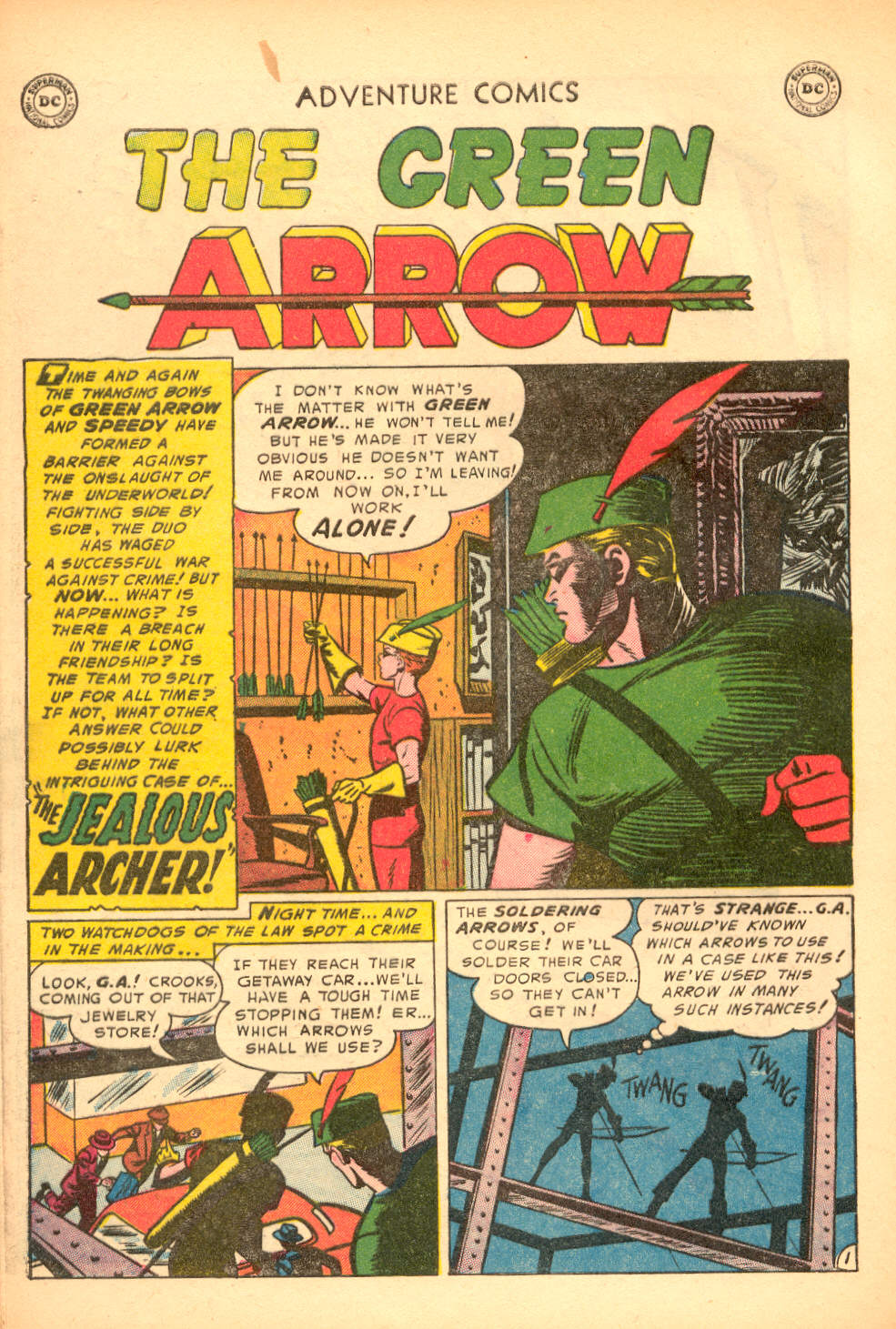 Read online Adventure Comics (1938) comic -  Issue #196 - 34