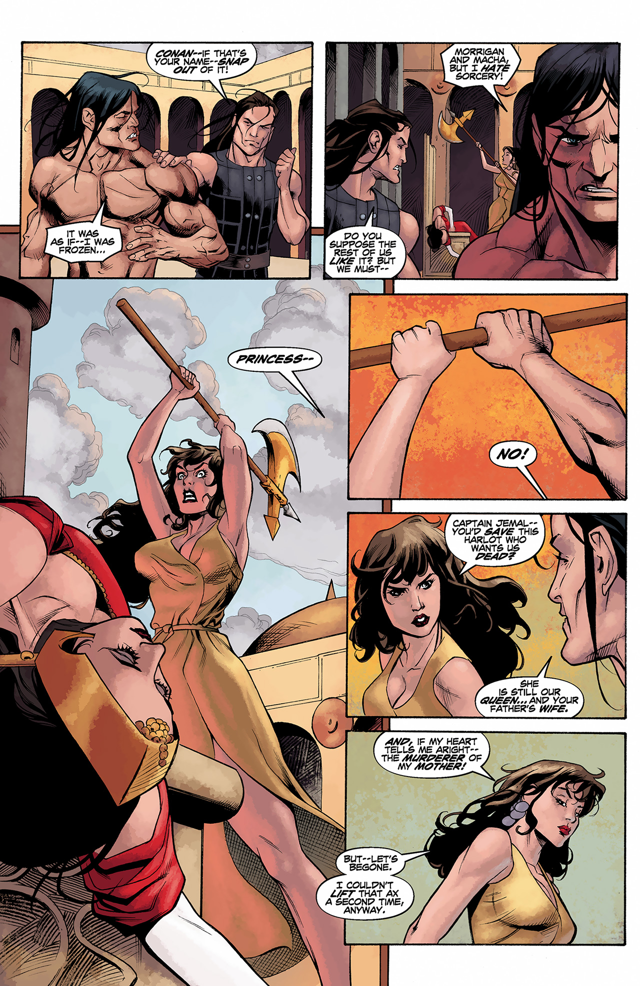 Read online Conan: Road of Kings comic -  Issue #6 - 12