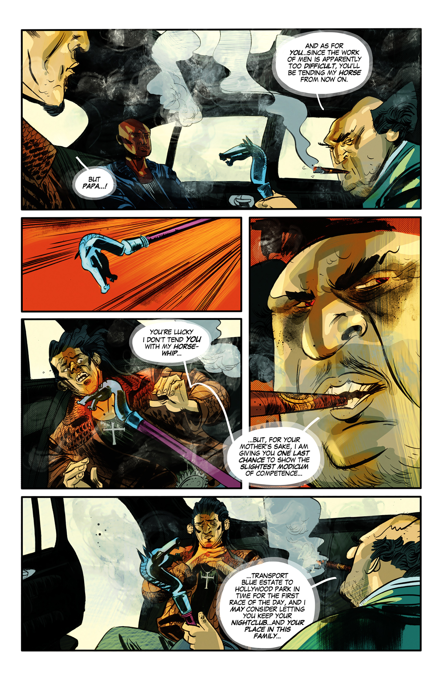 Read online Blue Estate comic -  Issue #8 - 19