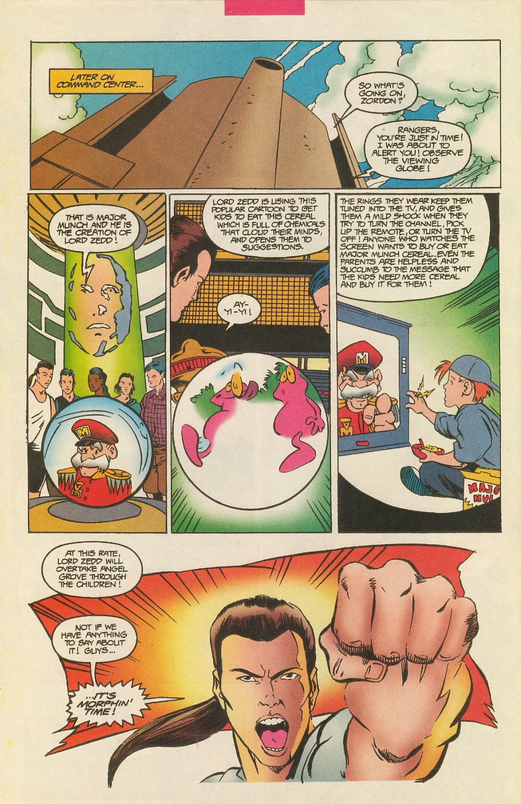 Saban's Mighty Morphin' Power Rangers (1995) issue 7 - Page 21
