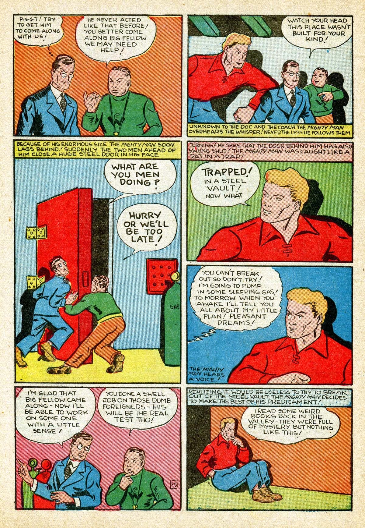 Read online Amazing Man Comics comic -  Issue #8 - 56