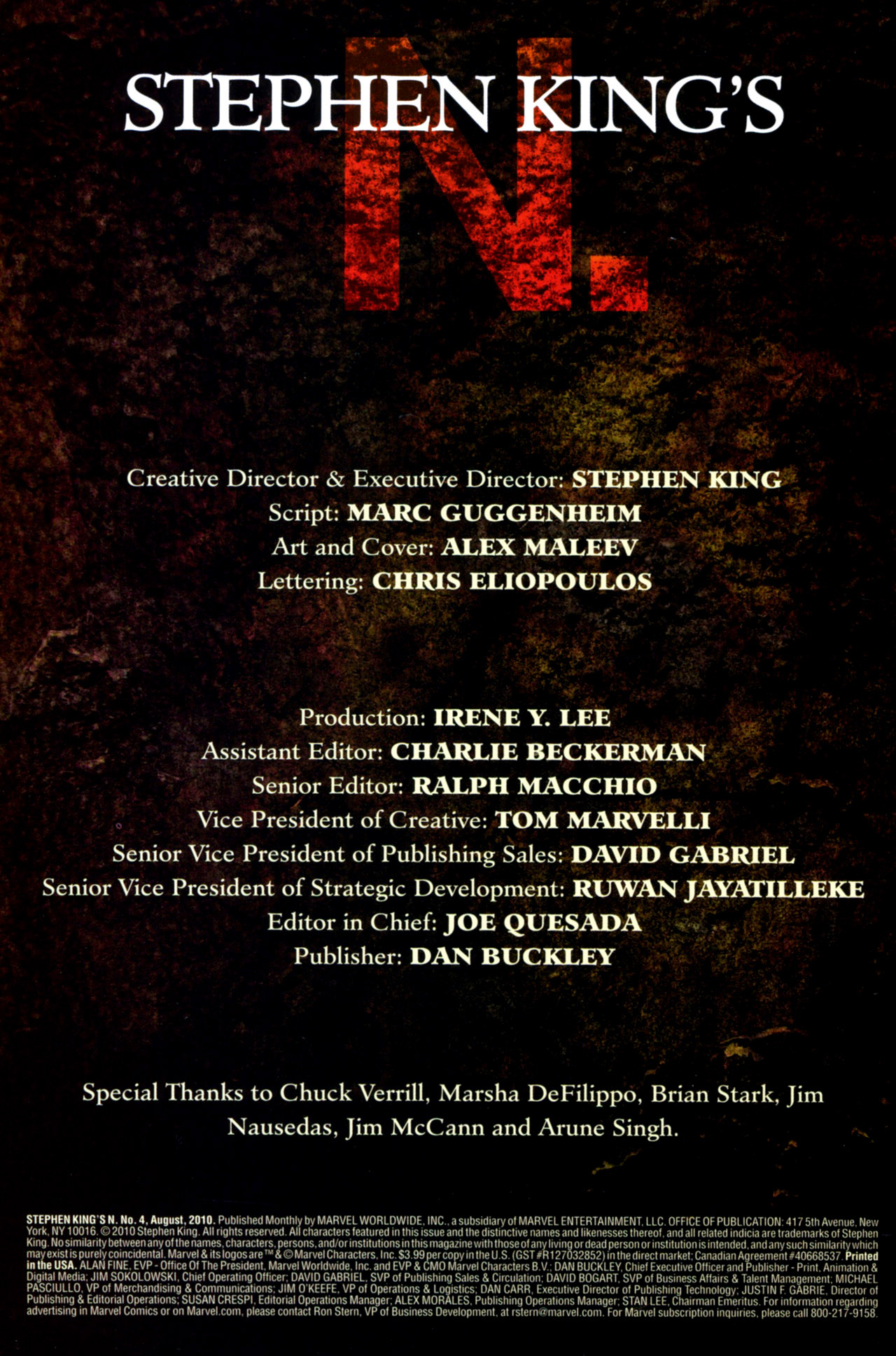 Read online Stephen King's N. comic -  Issue #4 - 2