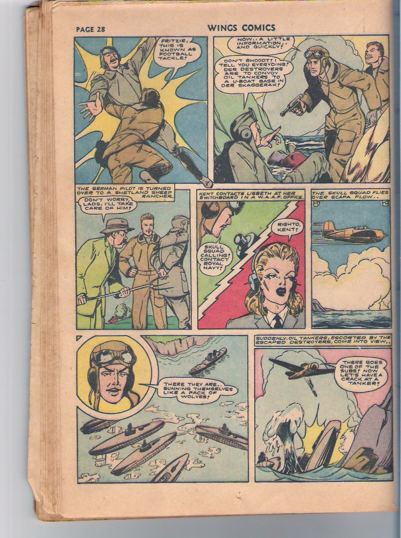 Read online Wings Comics comic -  Issue #27 - 30
