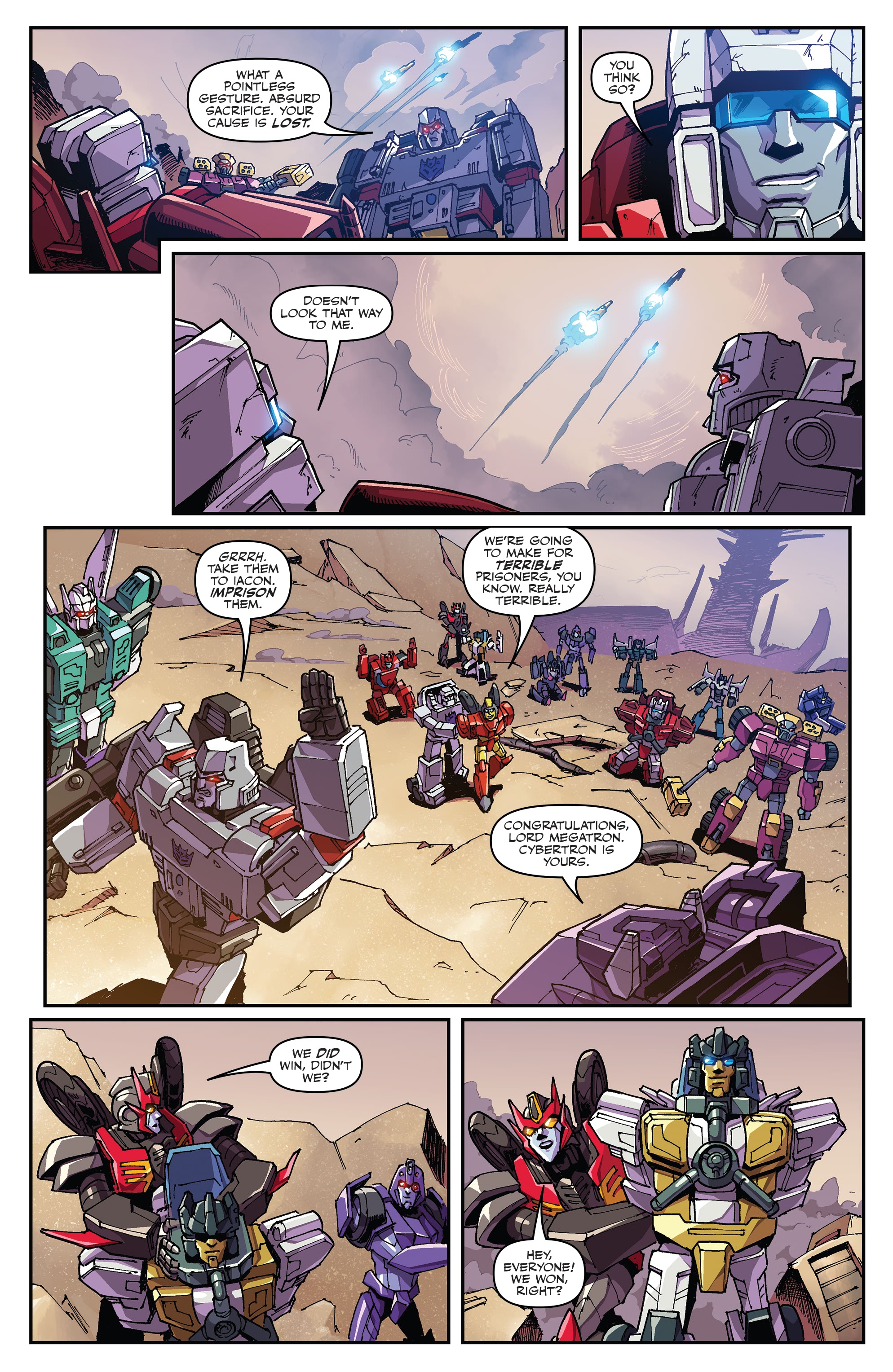 Read online Transformers: Fate of Cybertron comic -  Issue # Full - 37