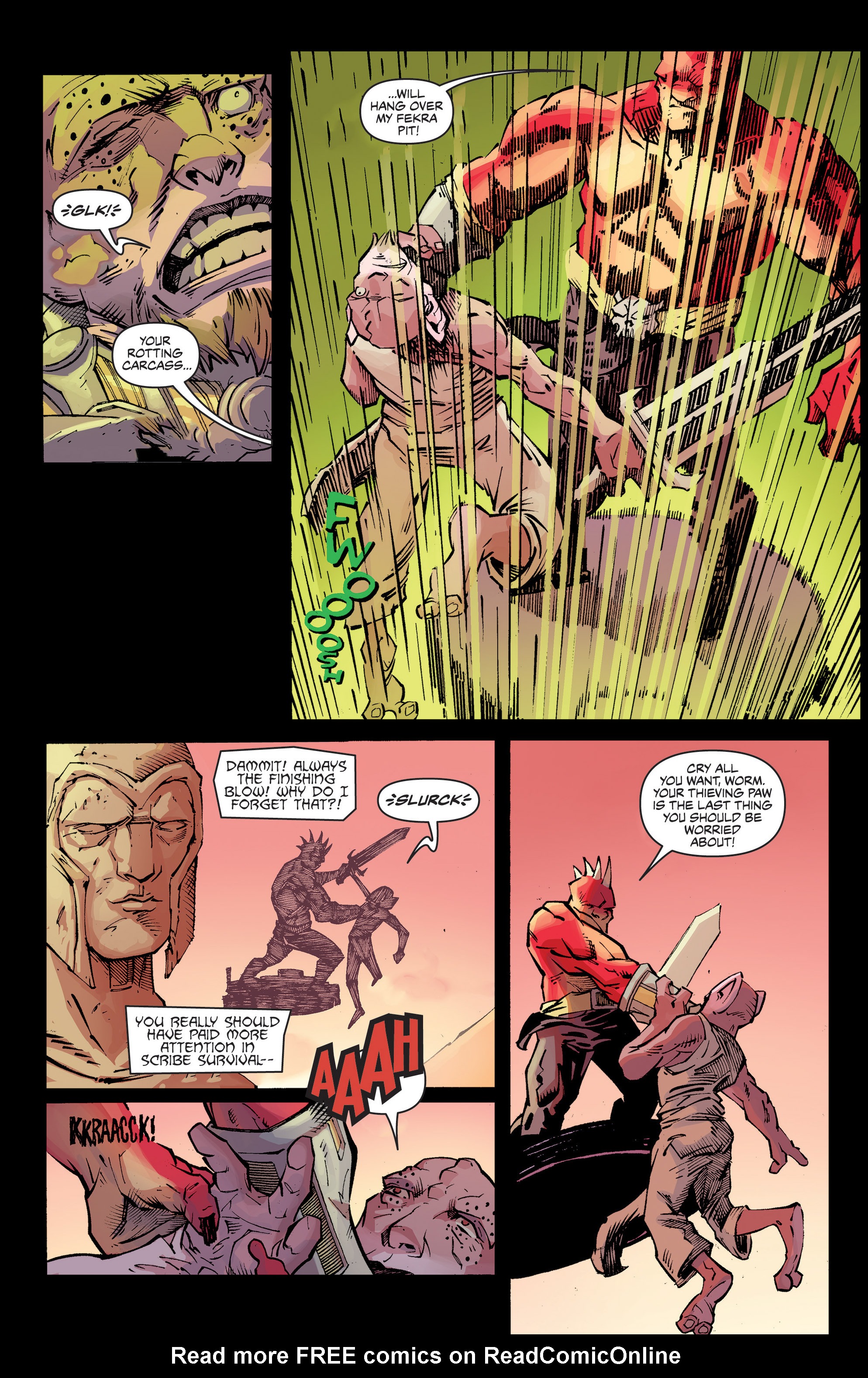Read online Bigfoot: Sword of the Earthman (2015) comic -  Issue #5 - 19