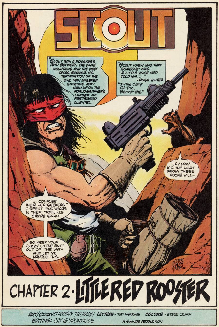 Read online Scout comic -  Issue #2 - 3