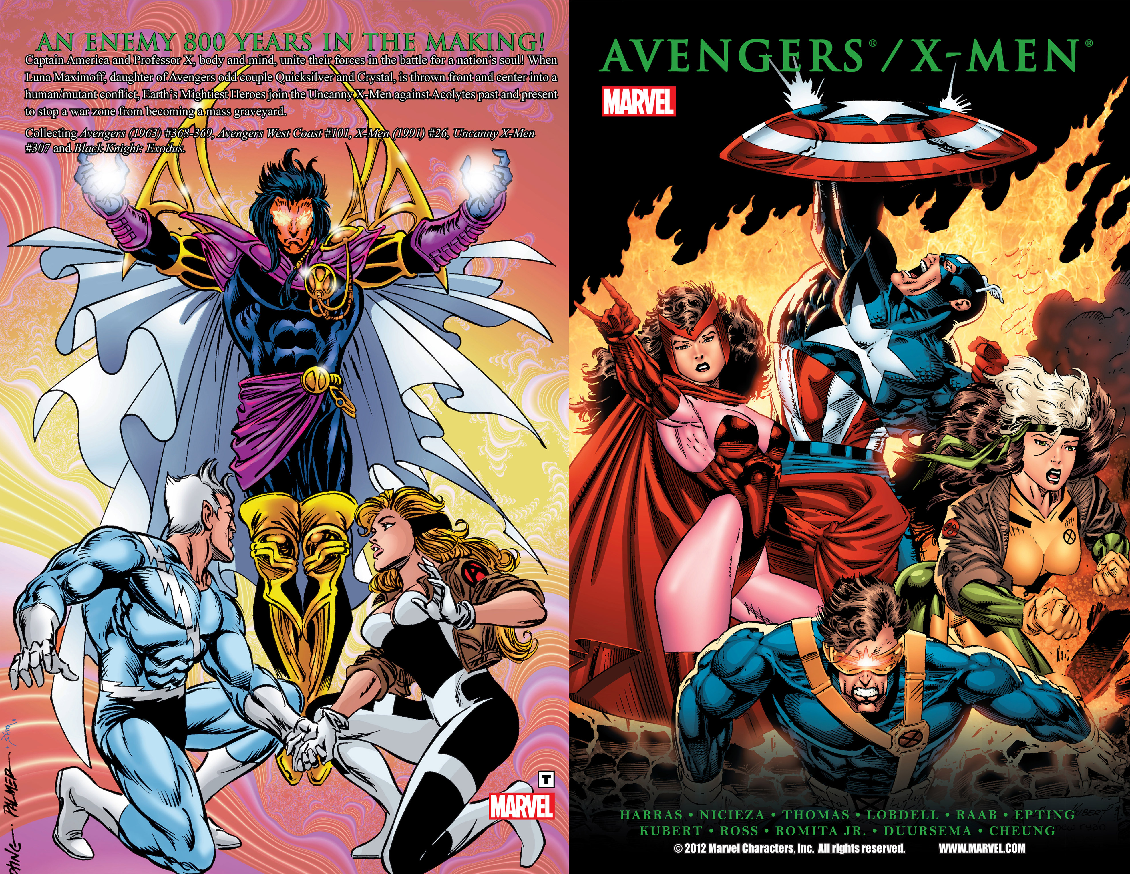 Read online Avengers: Avengers/X-Men - Bloodties comic -  Issue # TPB (Part 1) - 2
