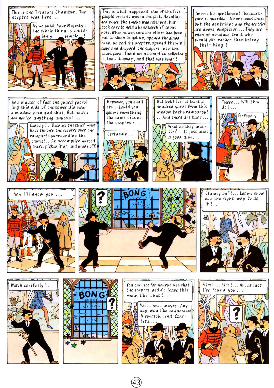 Read online The Adventures of Tintin comic -  Issue #8 - 46