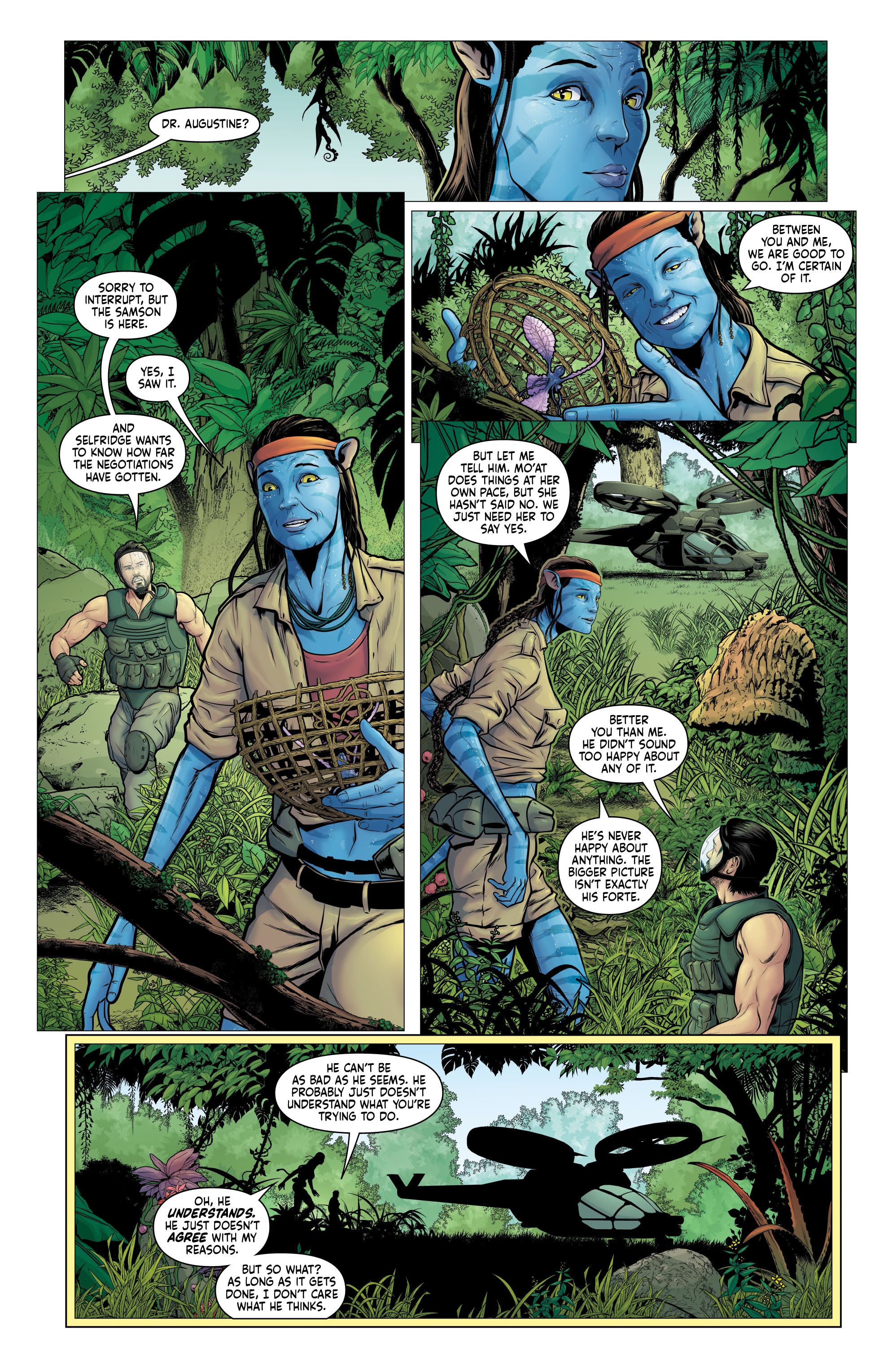 Read online Avatar: Adapt or Die comic -  Issue #1 - 6