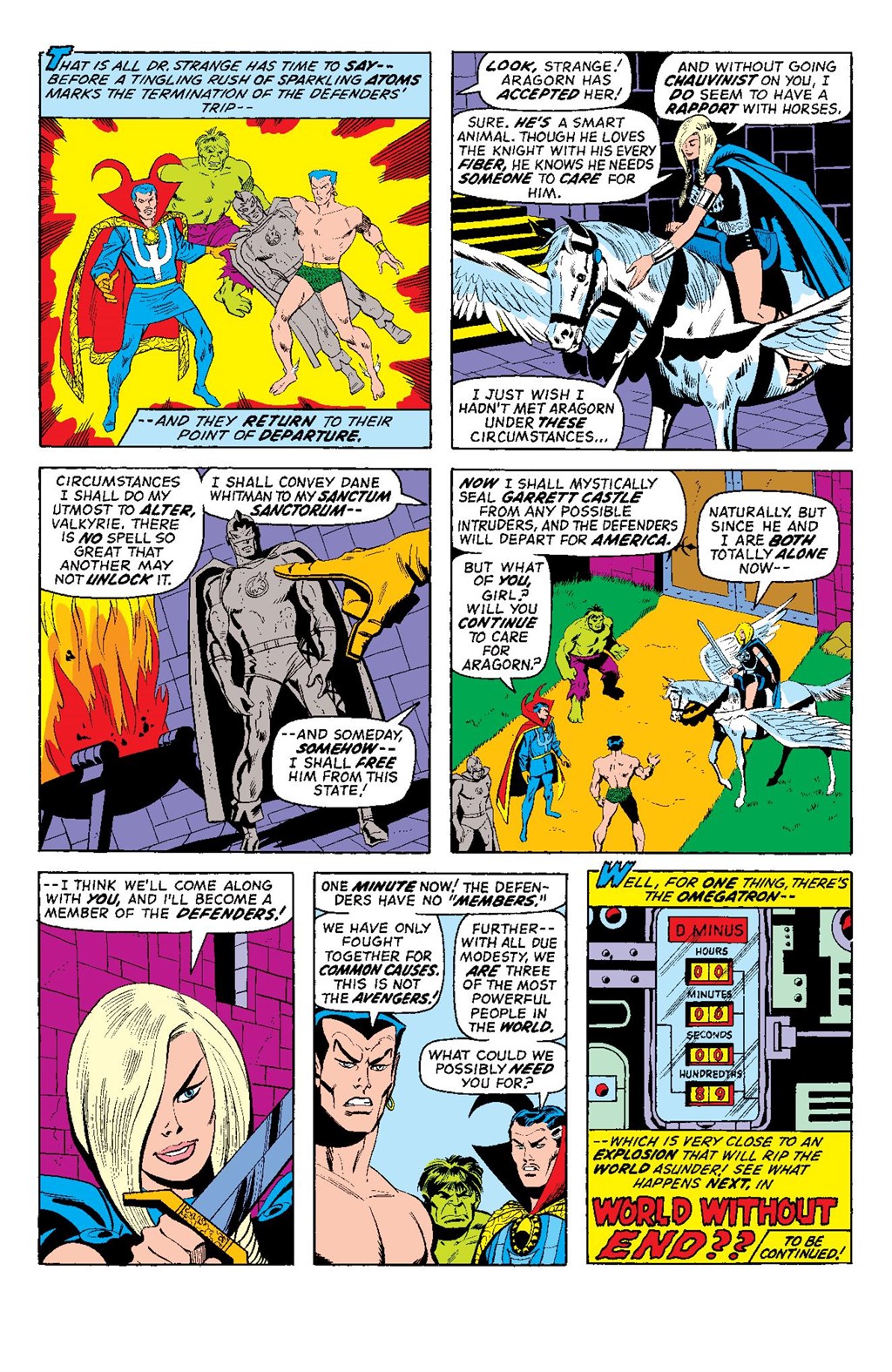 Read online Defenders Epic Collection: The Day of the Defenders comic -  Issue # TPB (Part 3) - 74