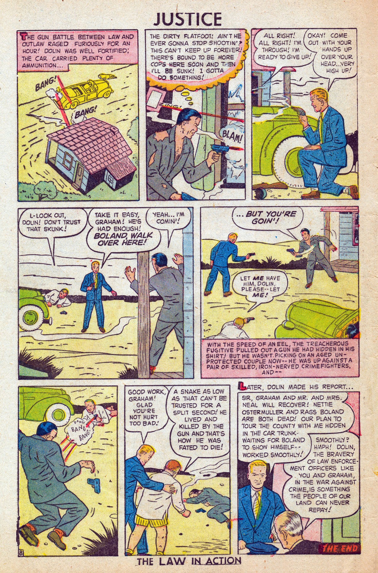 Read online Justice Comics (1948) comic -  Issue #10 - 32