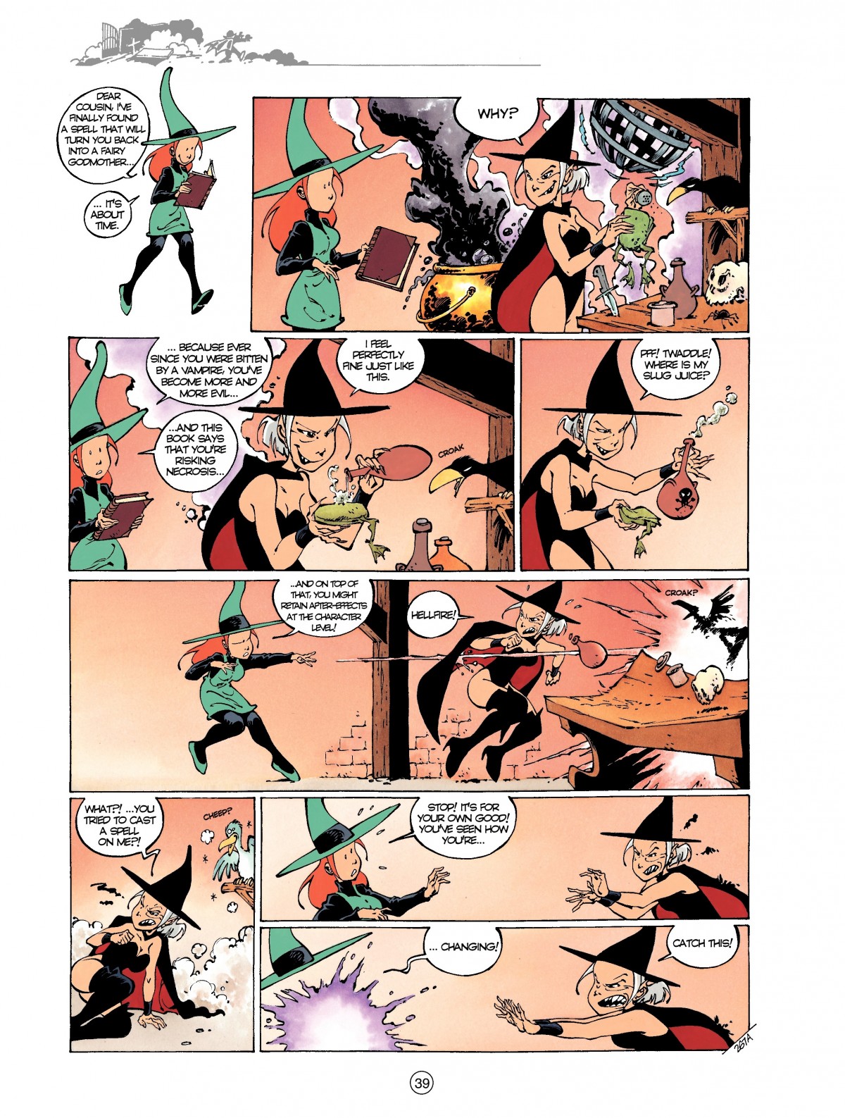 Read online Melusine comic -  Issue #1 - 39