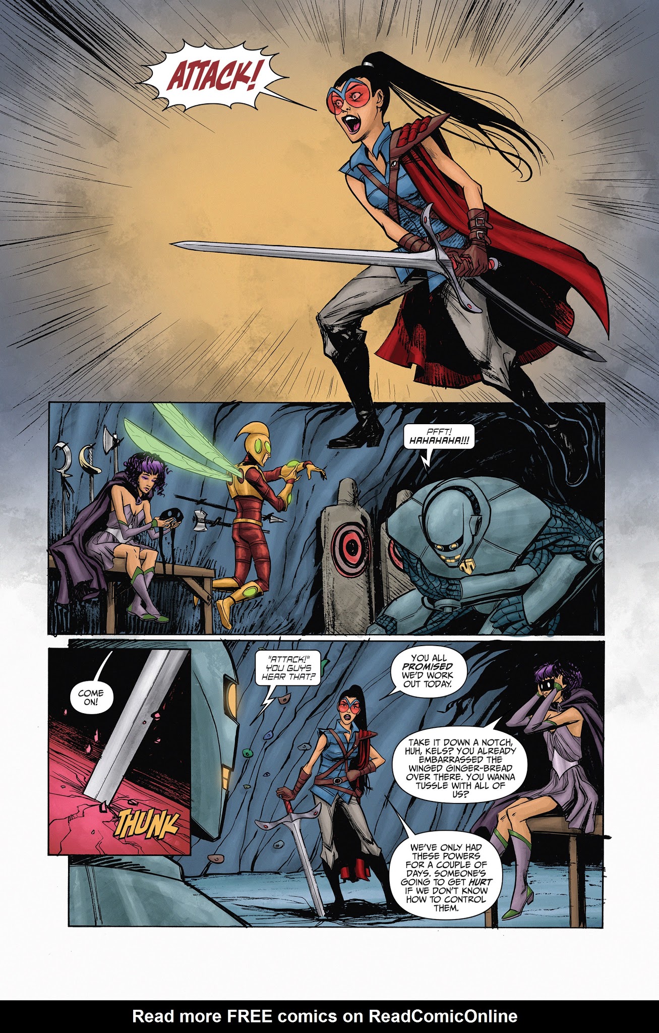Read online The Pantheon Project comic -  Issue #2 - 7