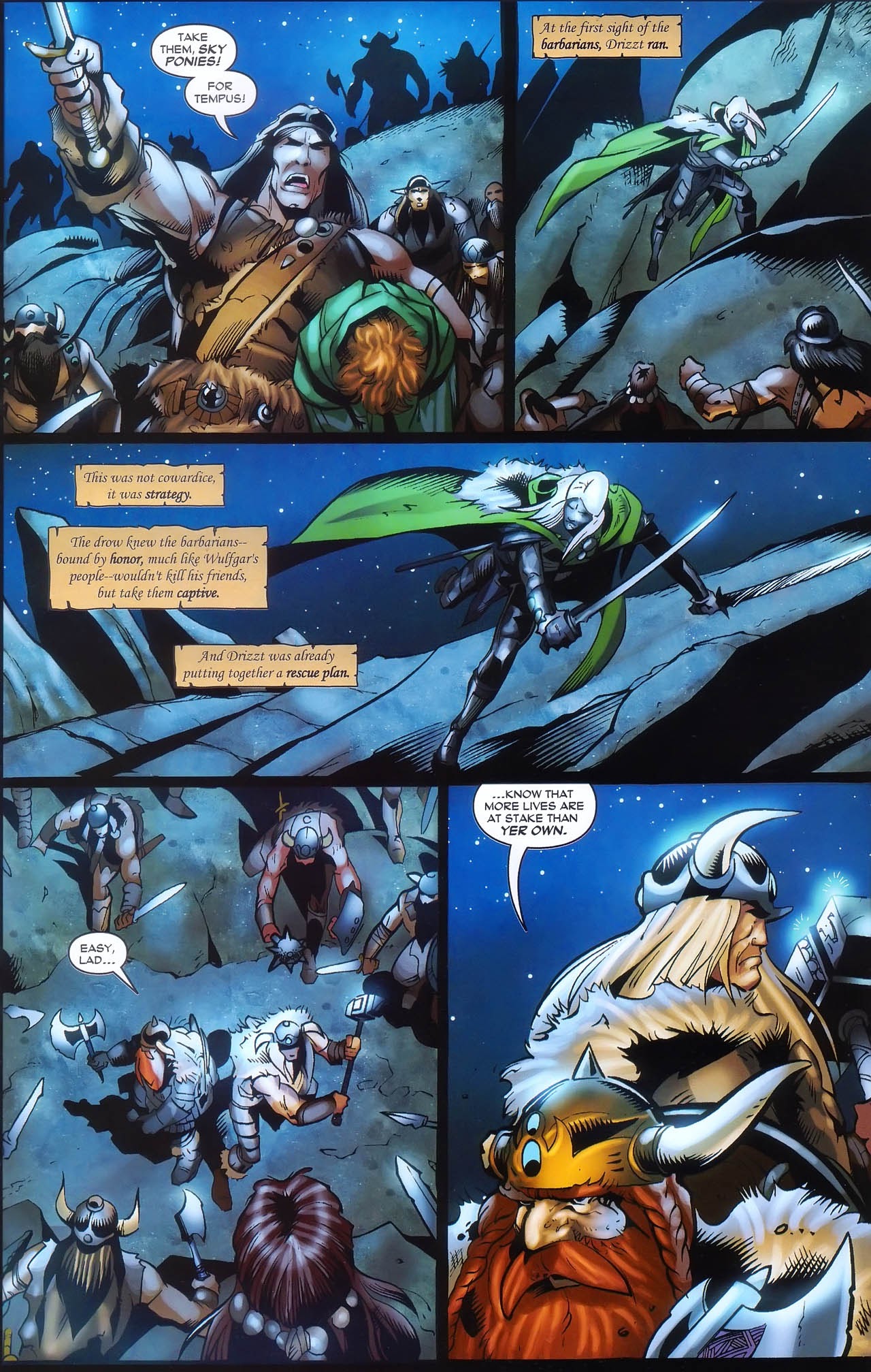 Read online Forgotten Realms: Streams of Silver comic -  Issue #1 - 28