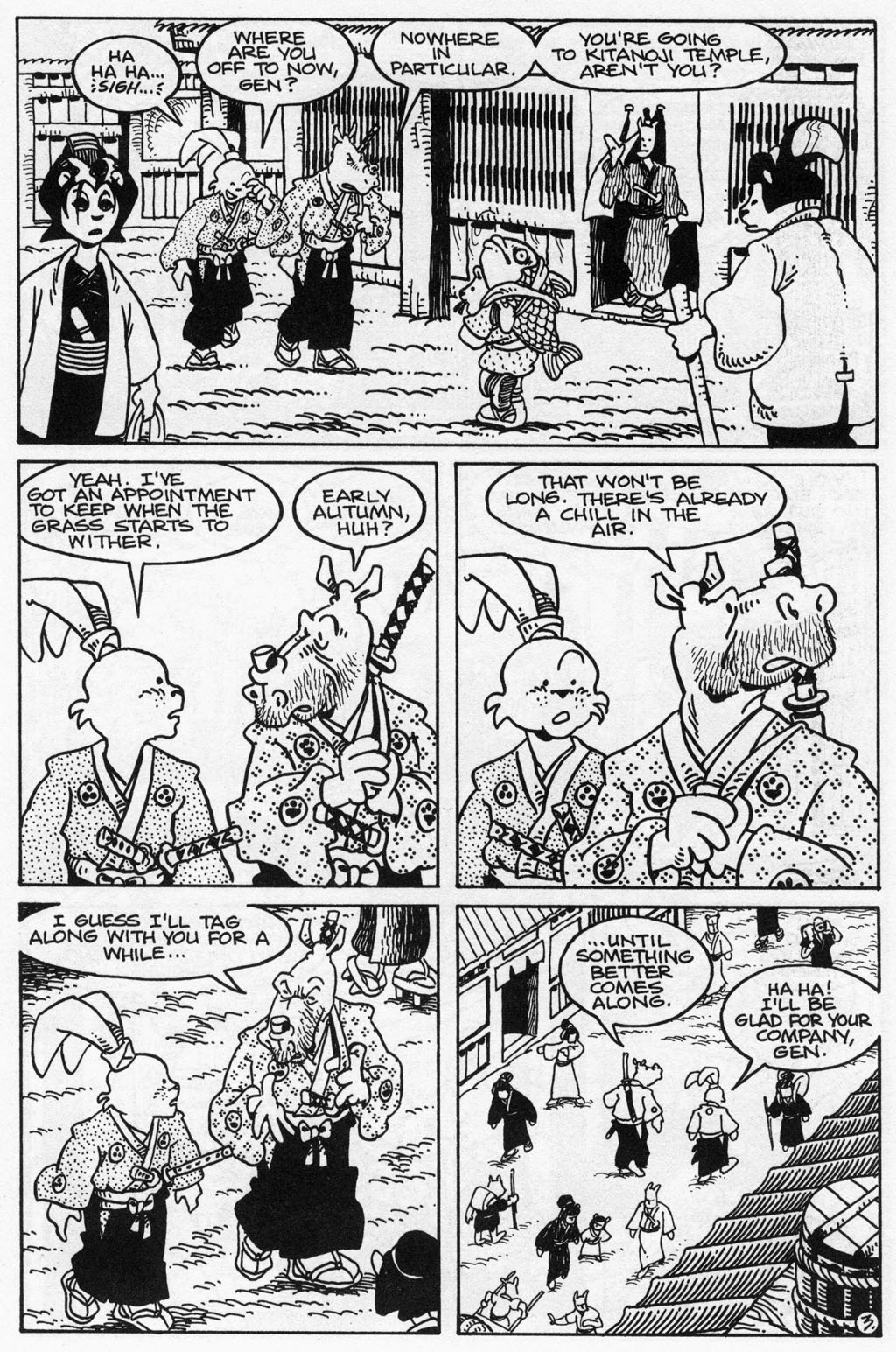 Read online Usagi Yojimbo (1996) comic -  Issue #46 - 5