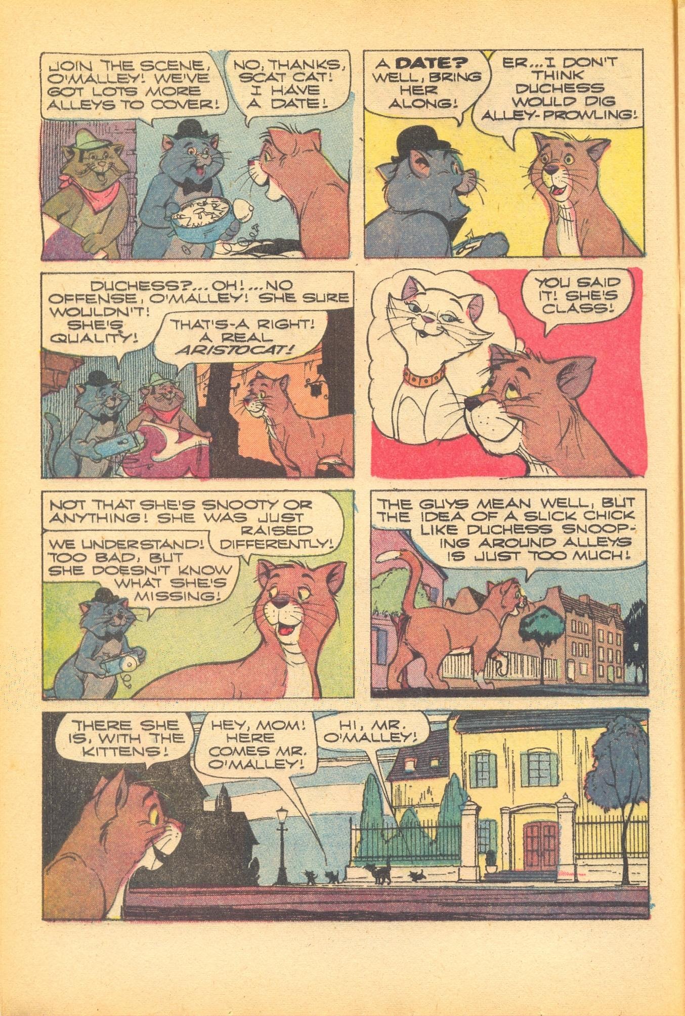 Read online O'Malley and the Alley Cats comic -  Issue #1 - 16