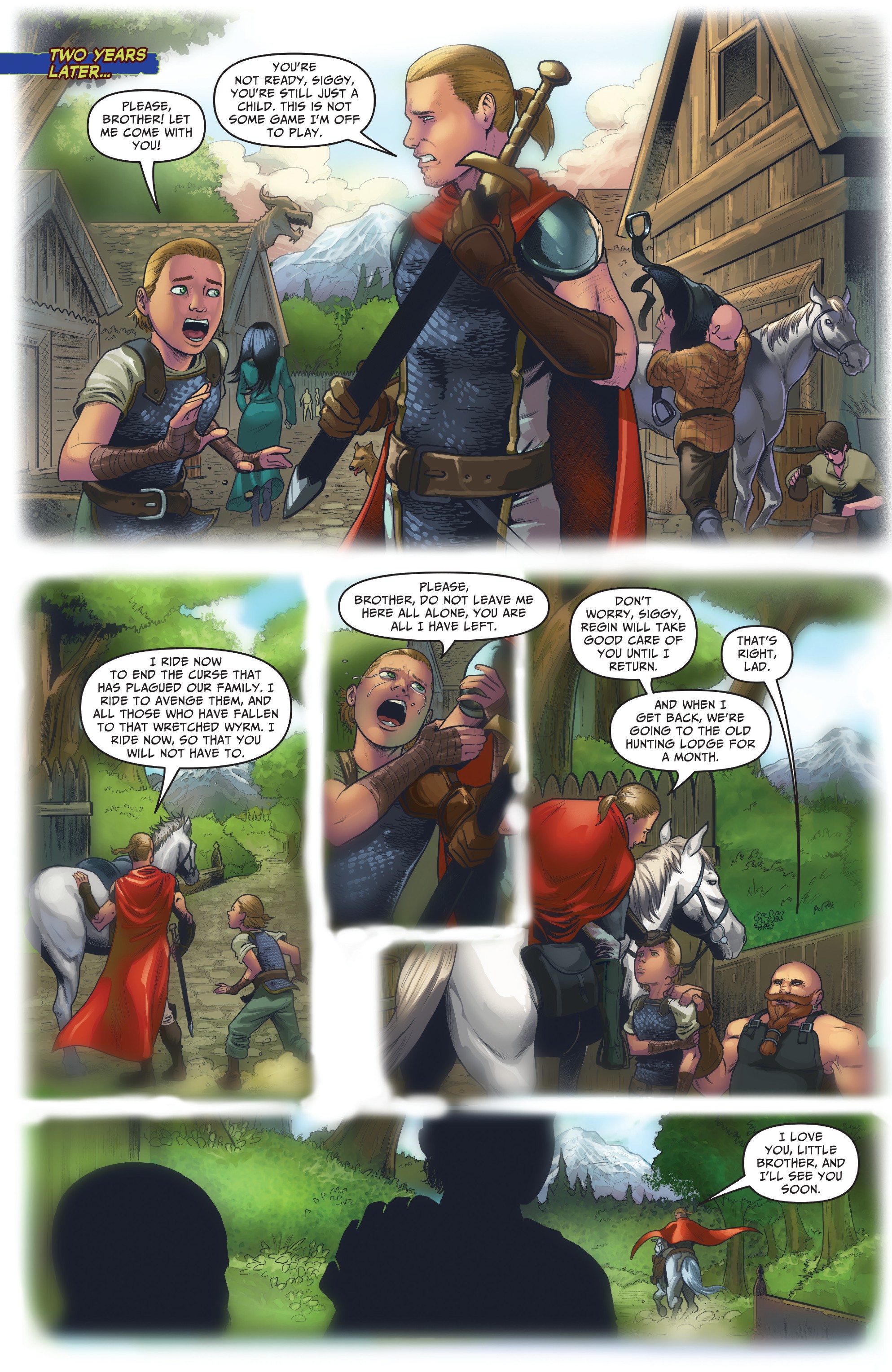 Read online Dragonsblood comic -  Issue #1 - 7