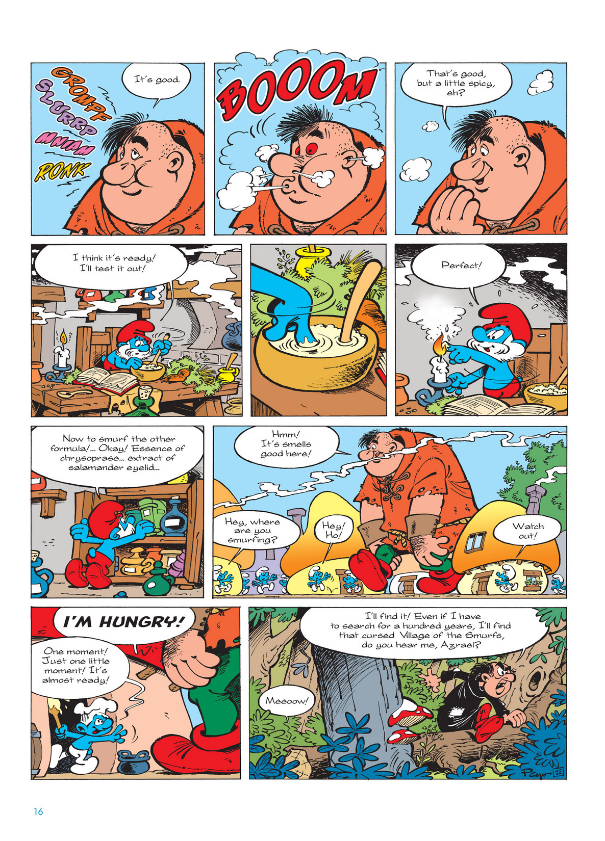 Read online The Smurfs comic -  Issue #13 - 16