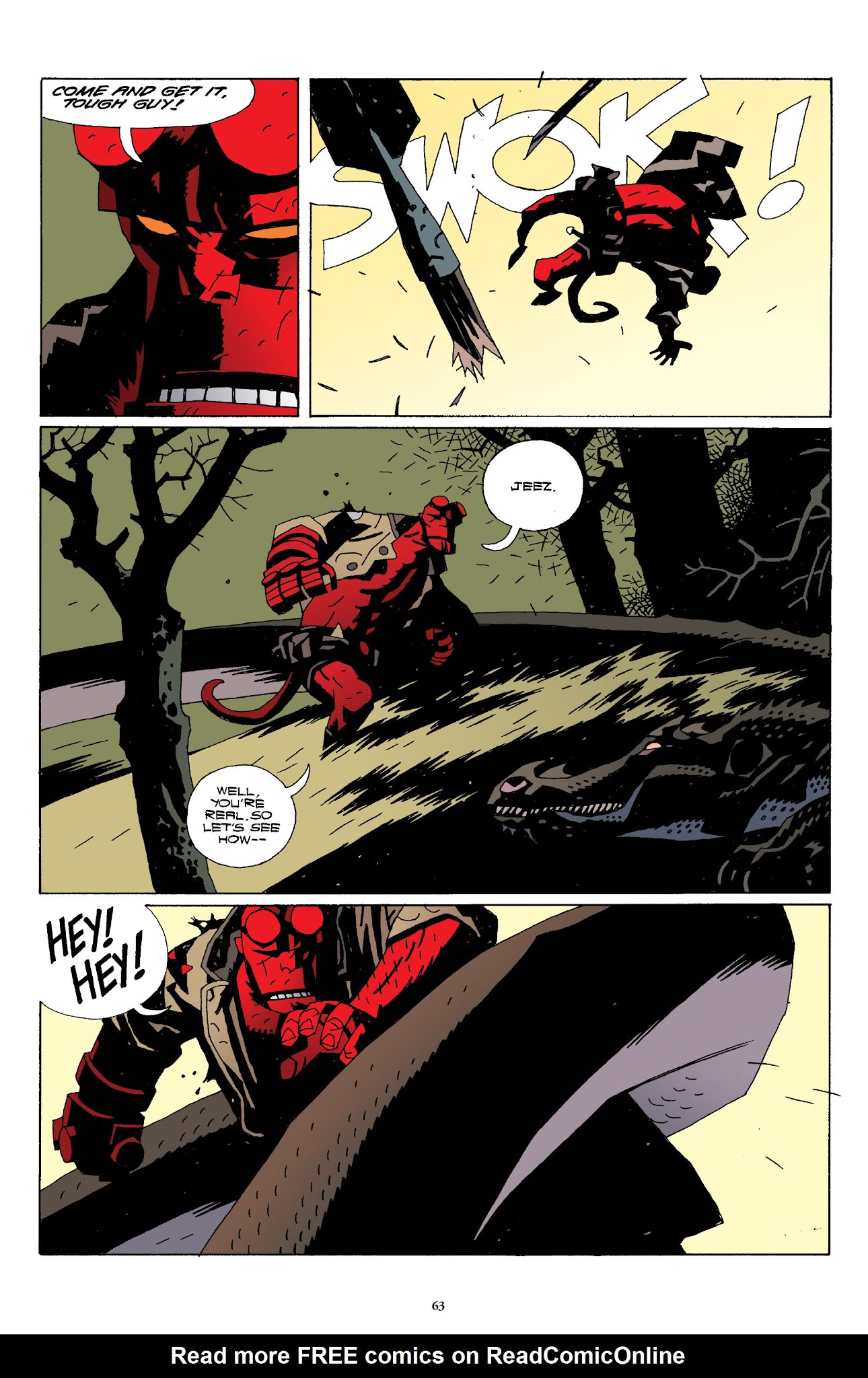 Read online Hellboy The Complete Short Stories comic -  Issue # TPB 1 (Part 1) - 64