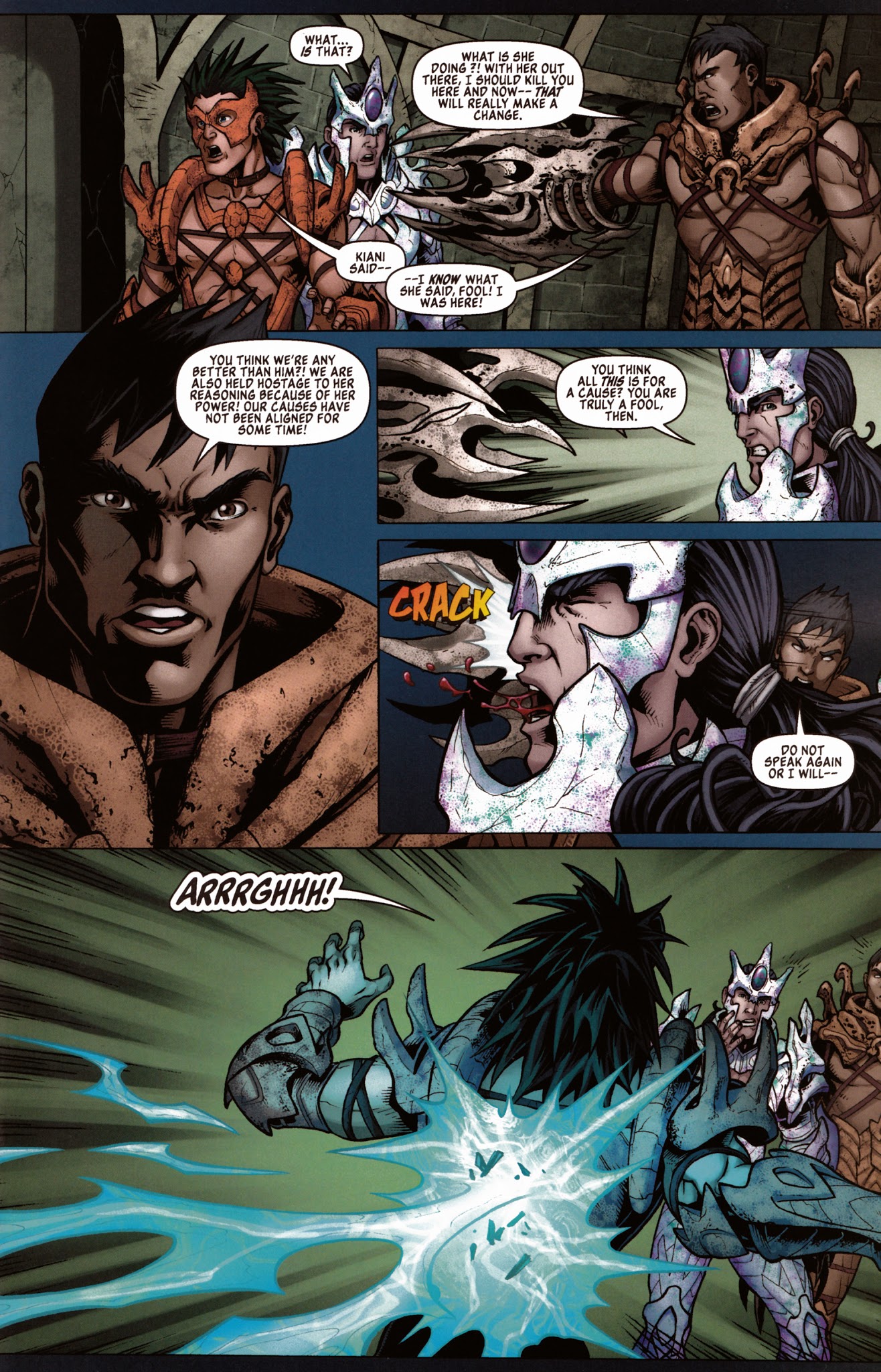 Read online Michael Turner's Fathom: Kiani comic -  Issue #4 - 11