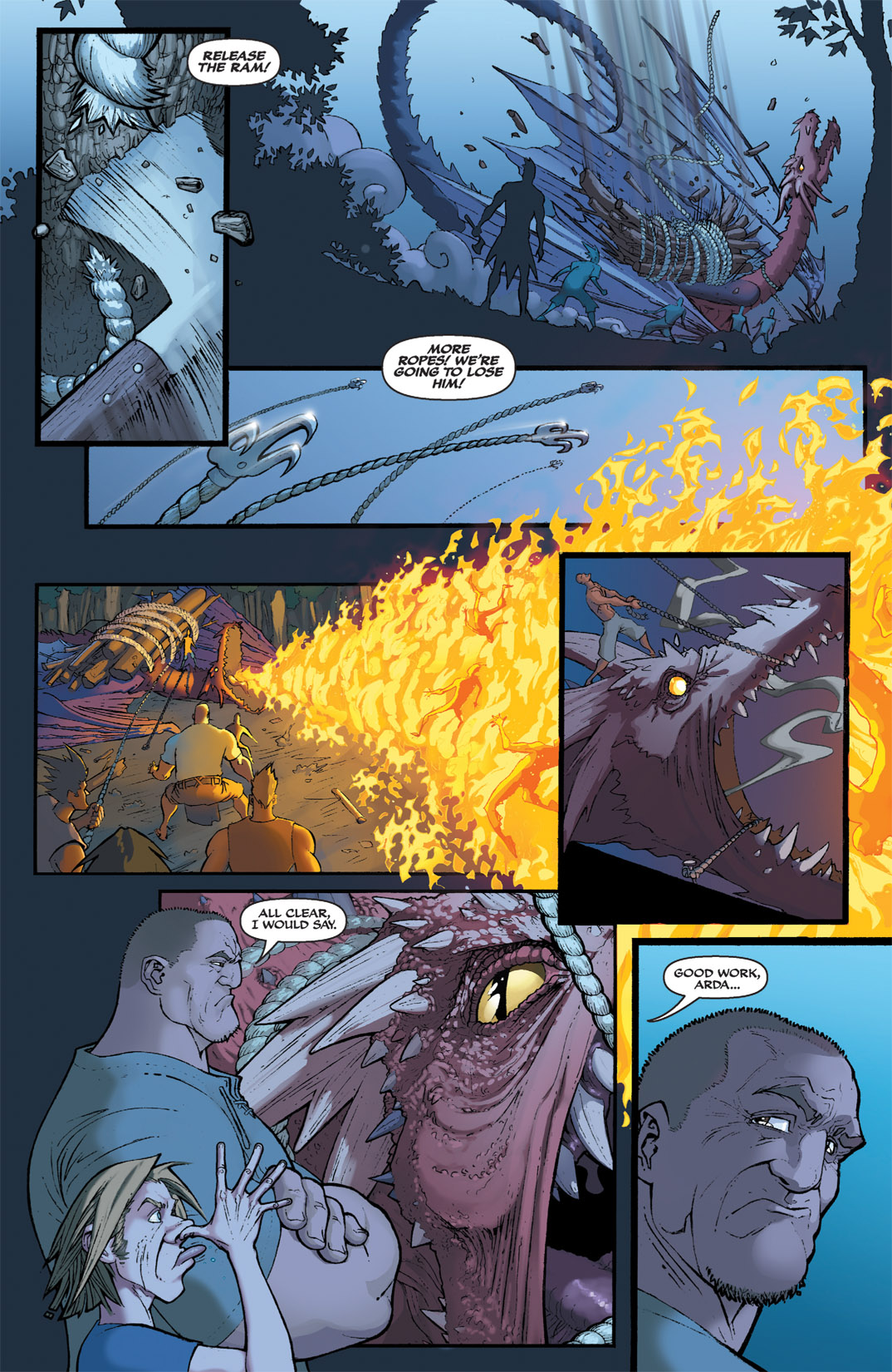 Read online Michael Turner's Soulfire: Dying Of The Light comic -  Issue #1 - 15