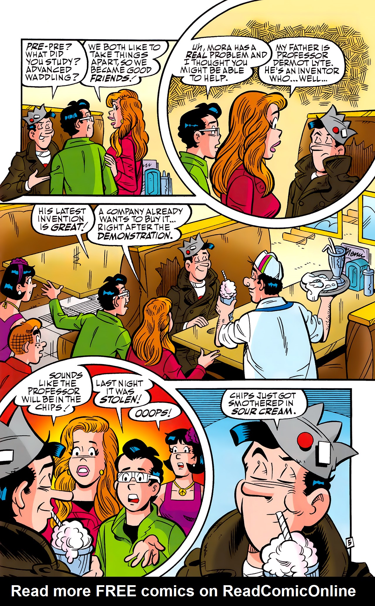 Read online Archie's Pal Jughead Comics comic -  Issue #202 - 6