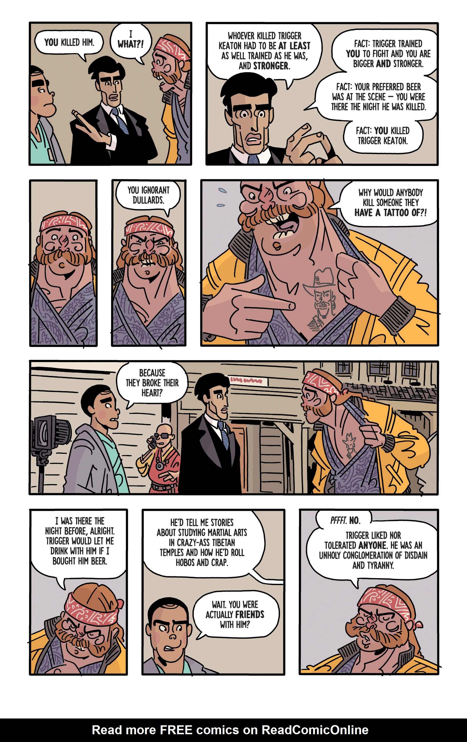 Read online The Six Sidekicks of Trigger Keaton comic -  Issue #1 - 21