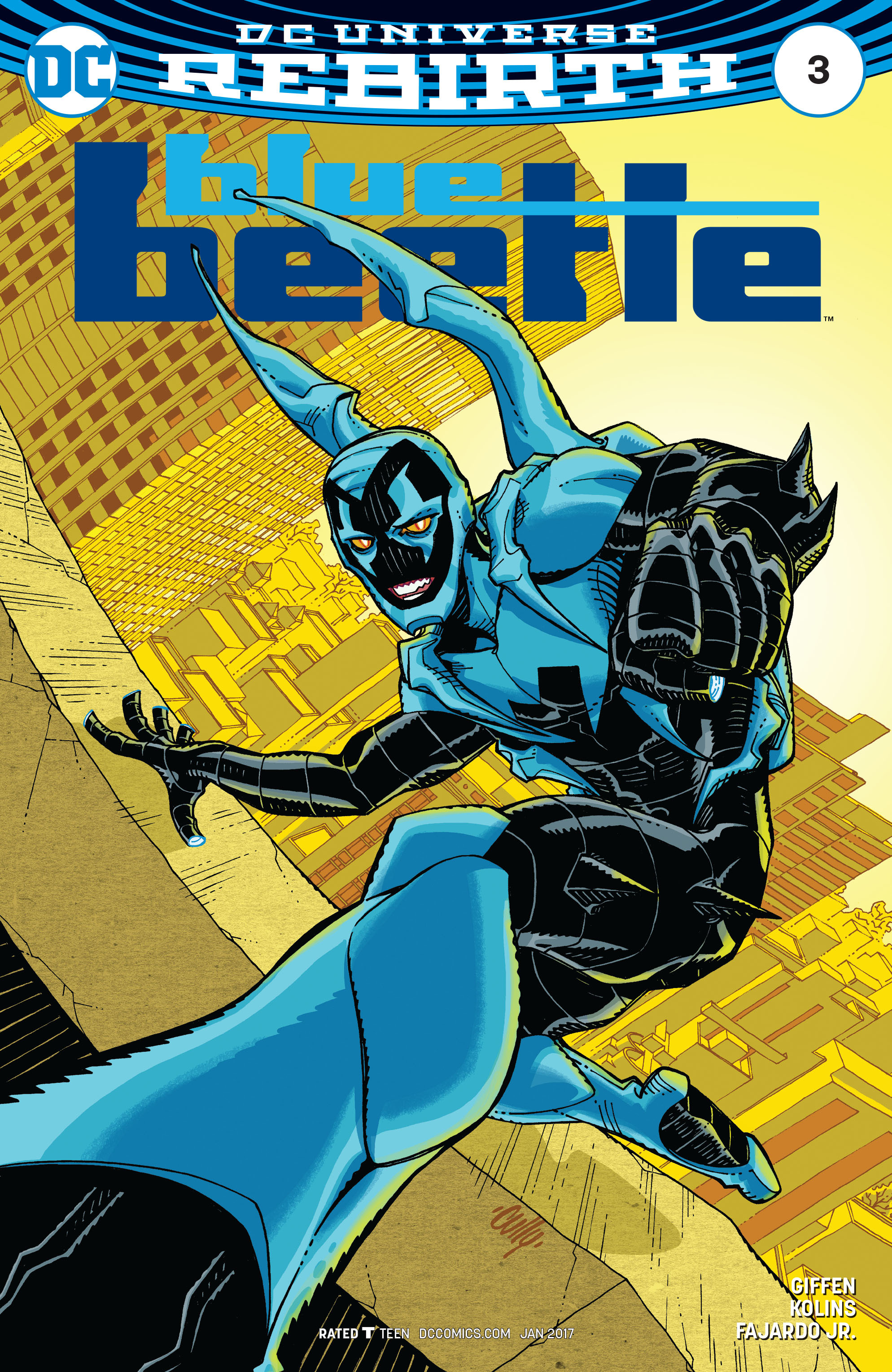 Read online Blue Beetle (2016) comic -  Issue #3 - 3