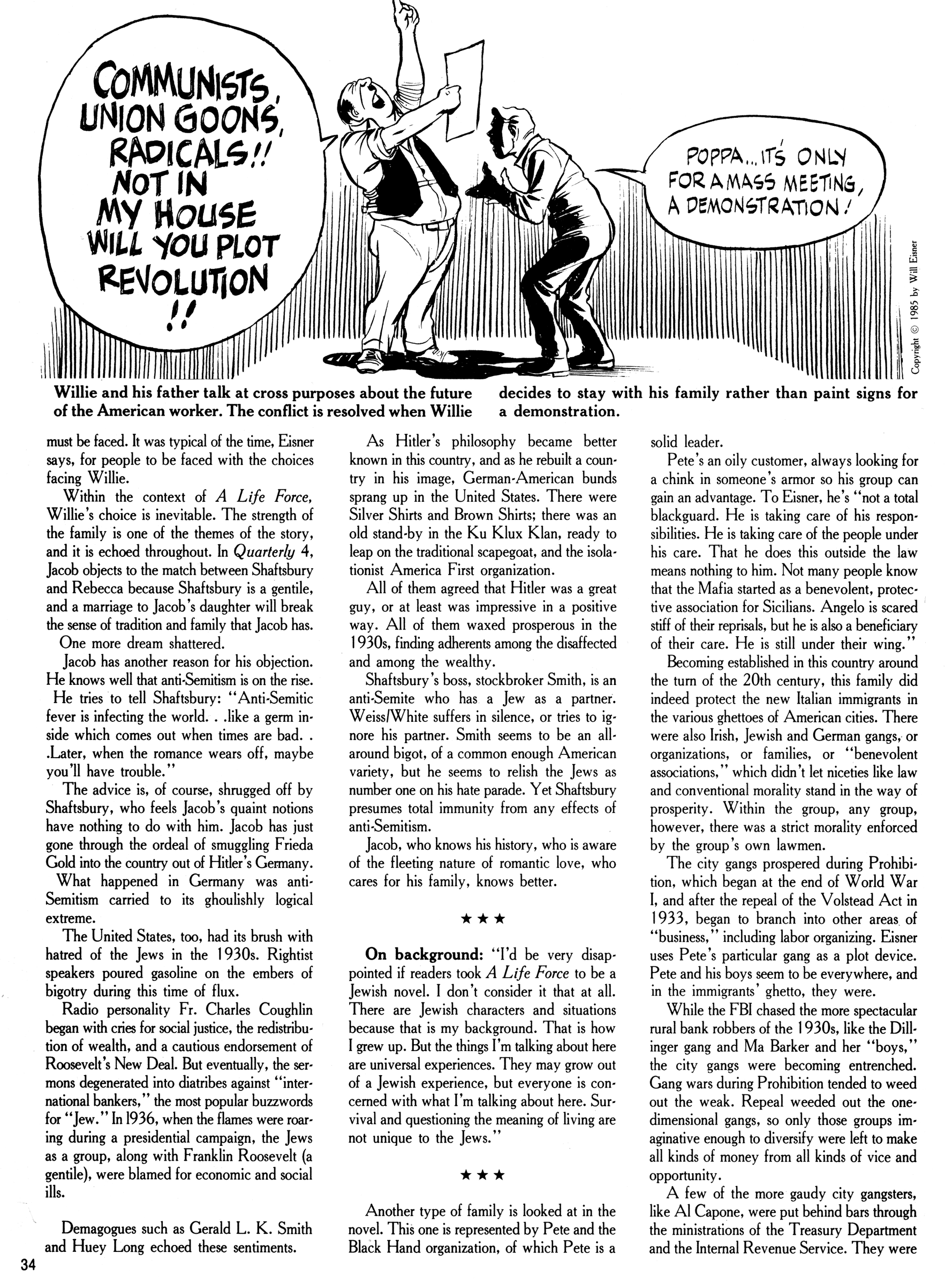 Read online Will Eisner's Quarterly comic -  Issue #6 - 36