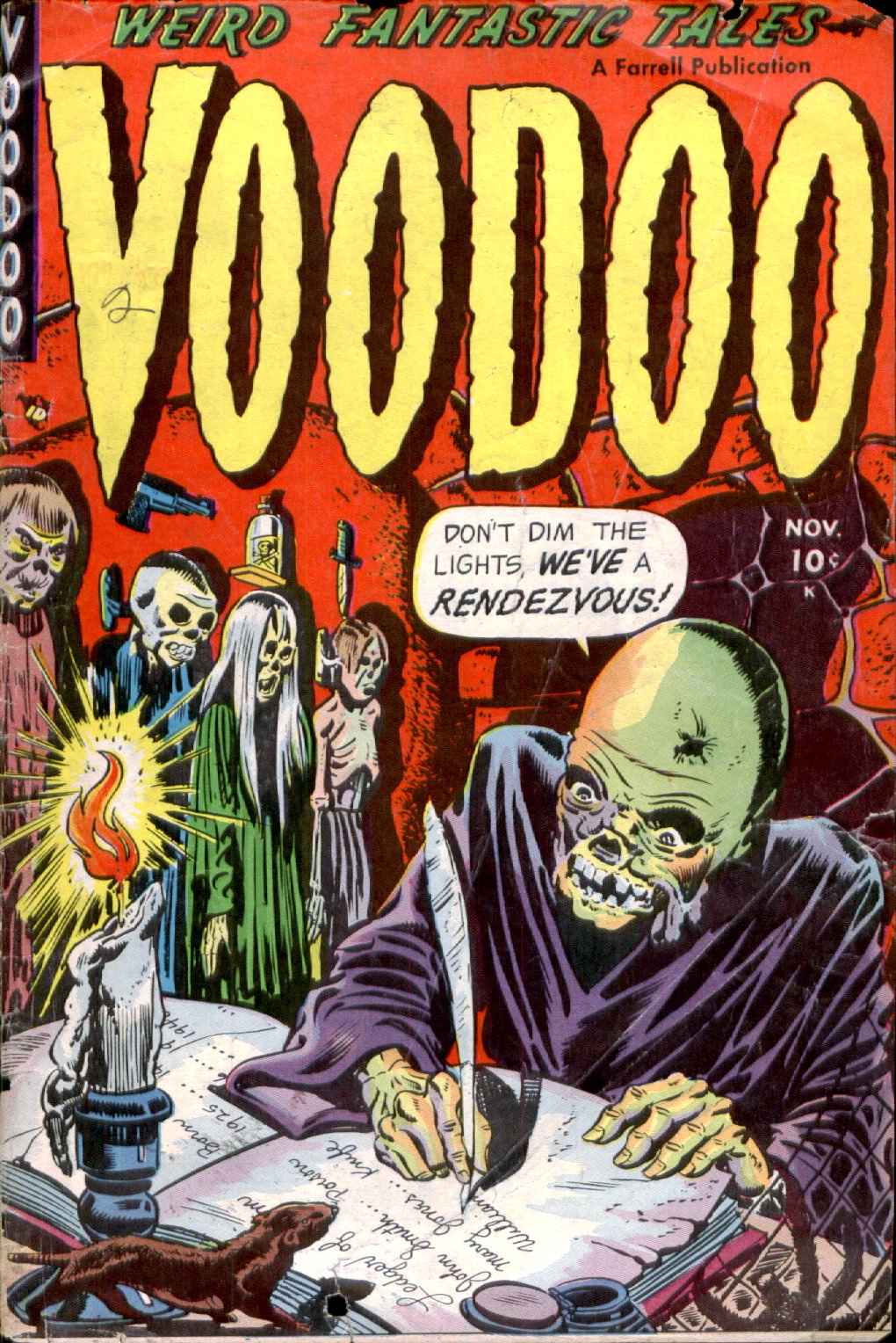 Read online Voodoo (1952) comic -  Issue #4 - 1