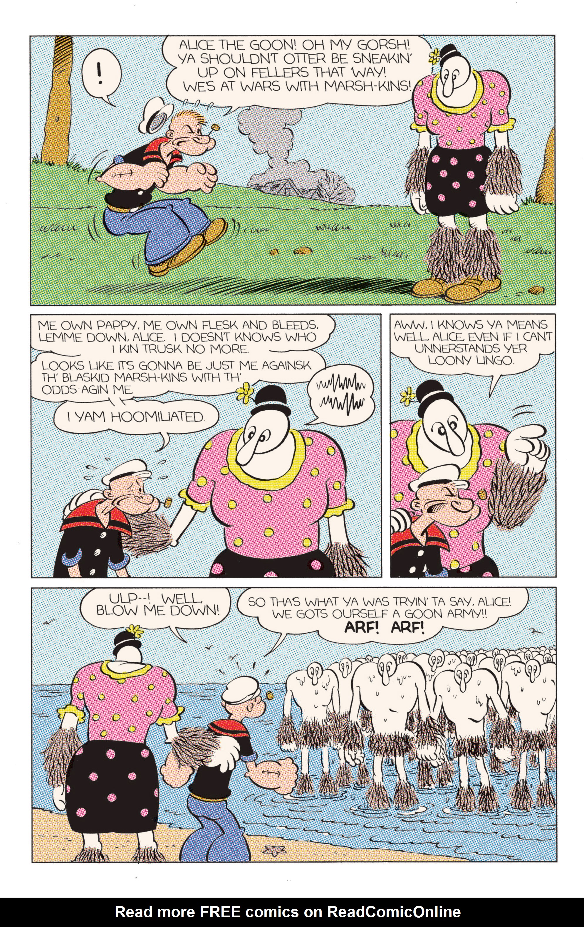 Read online Mars Attacks Popeye comic -  Issue # Full - 10