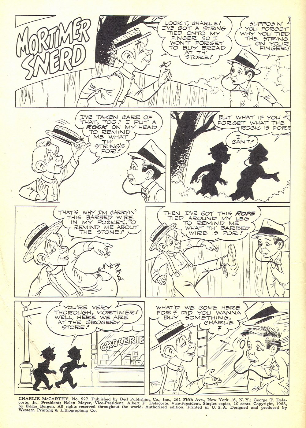 Read online Four Color Comics comic -  Issue #527 - 2