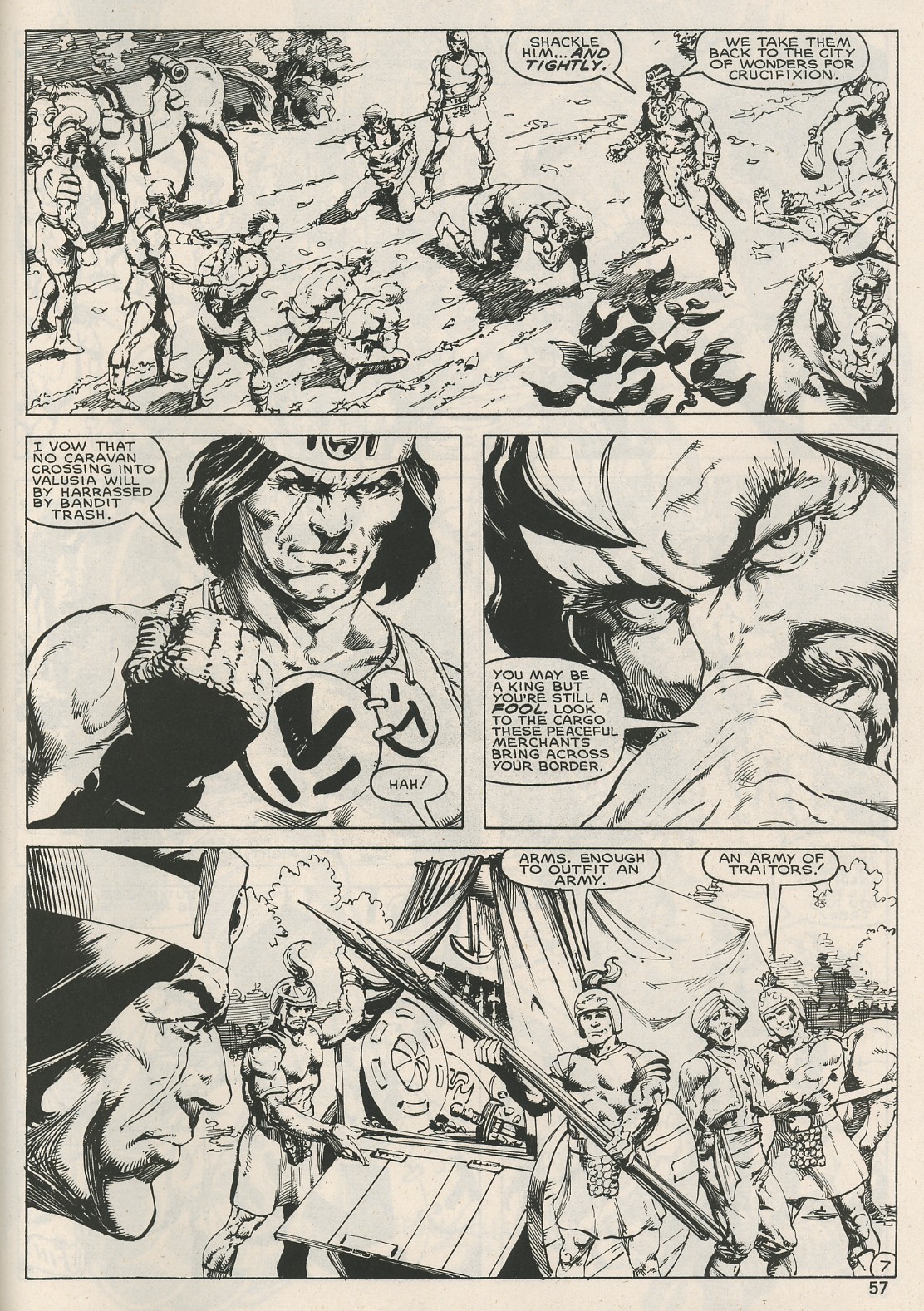 Read online The Savage Sword Of Conan comic -  Issue #125 - 57
