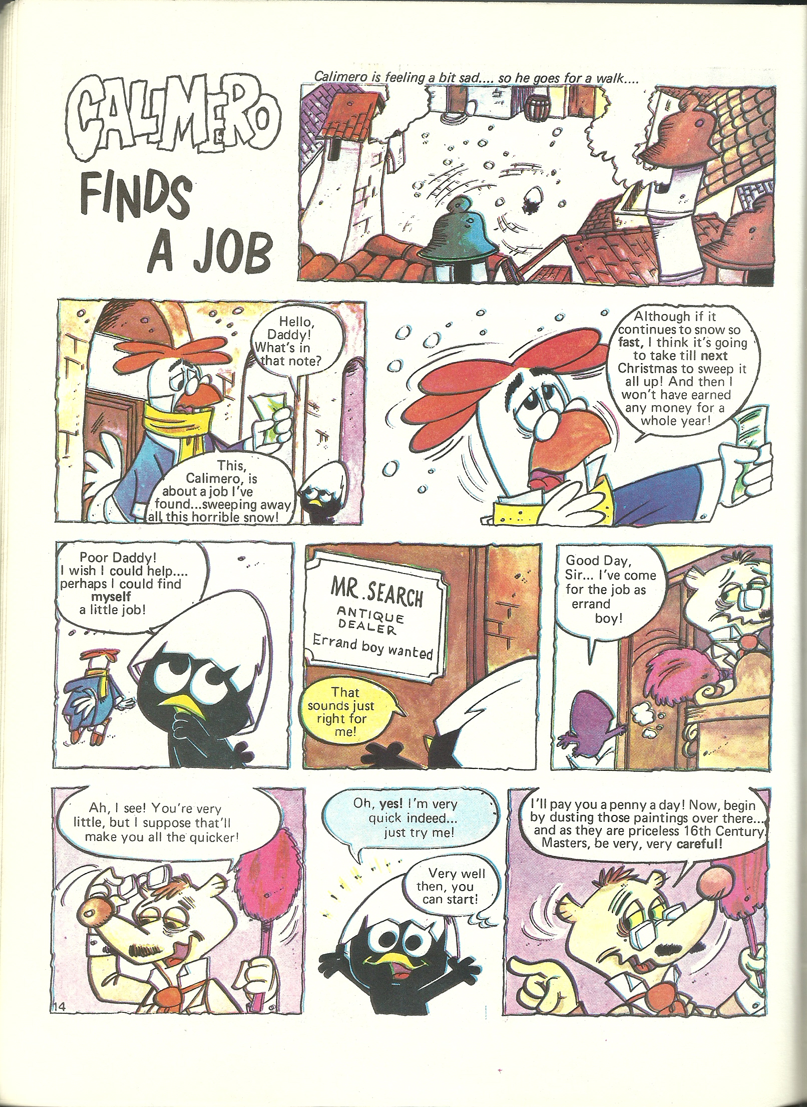 Read online Pagot's Calimero comic -  Issue # Full - 15