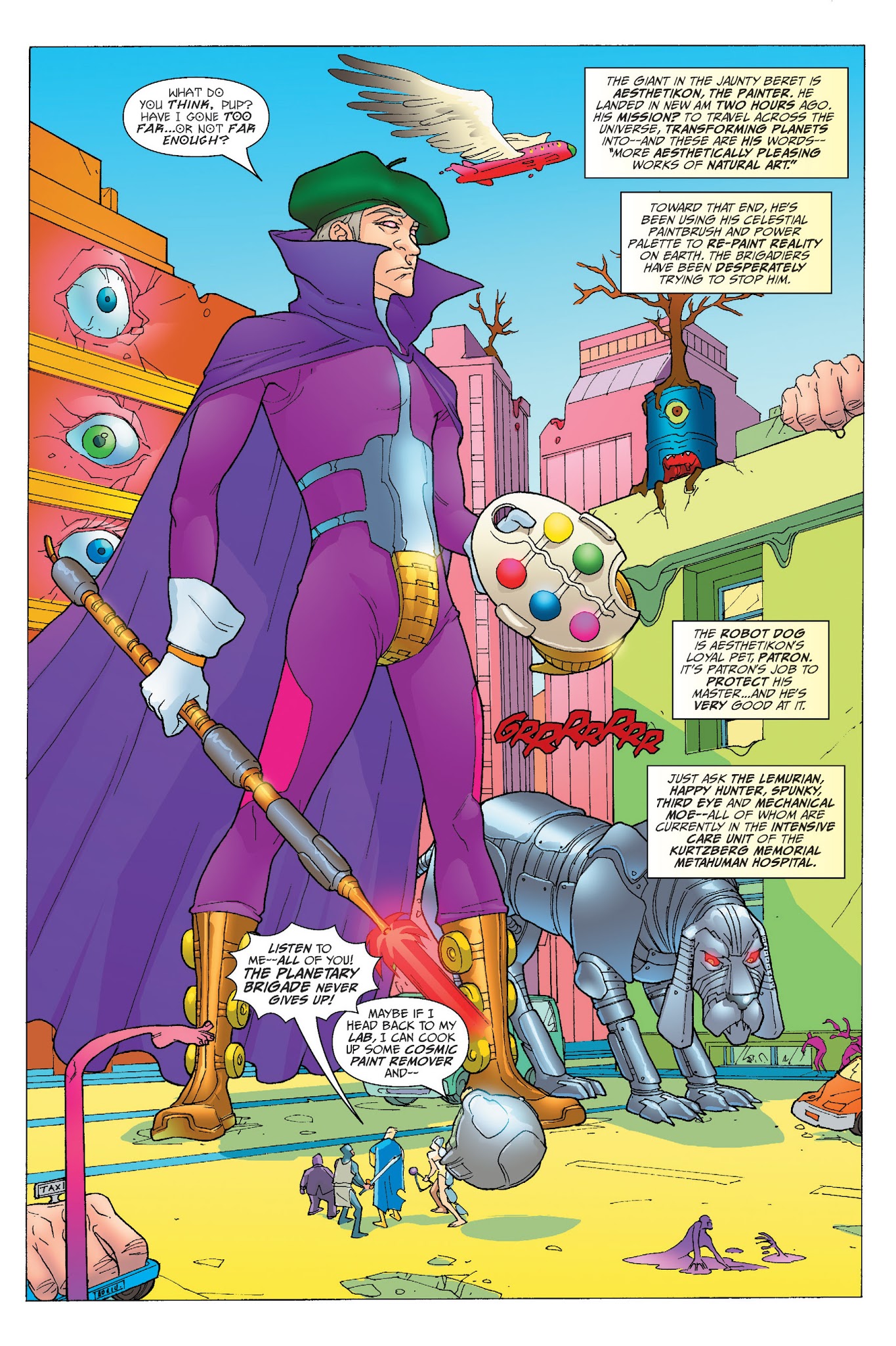 Read online Planetary Brigade comic -  Issue # TPB - 99