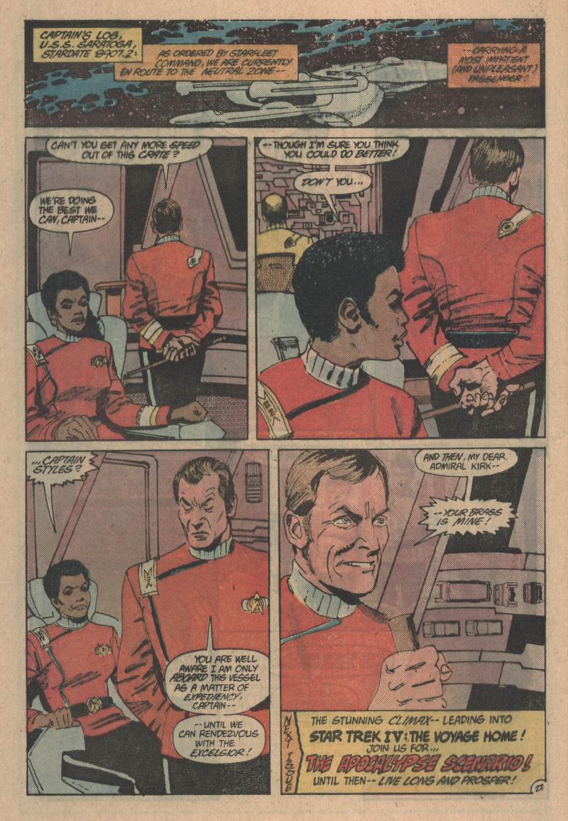 Read online Star Trek (1984) comic -  Issue #35 - 23