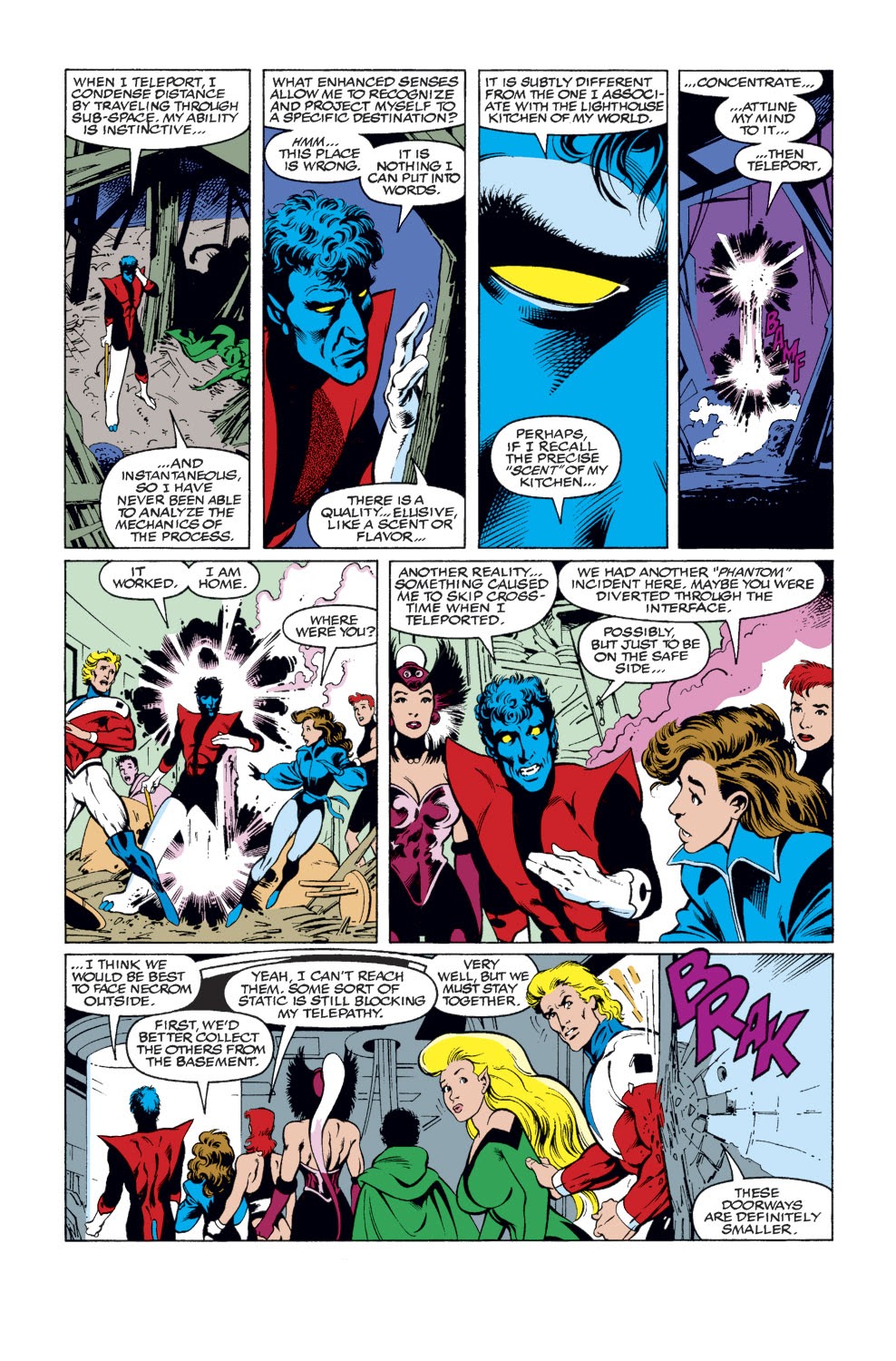 Read online Excalibur (1988) comic -  Issue #49 - 17