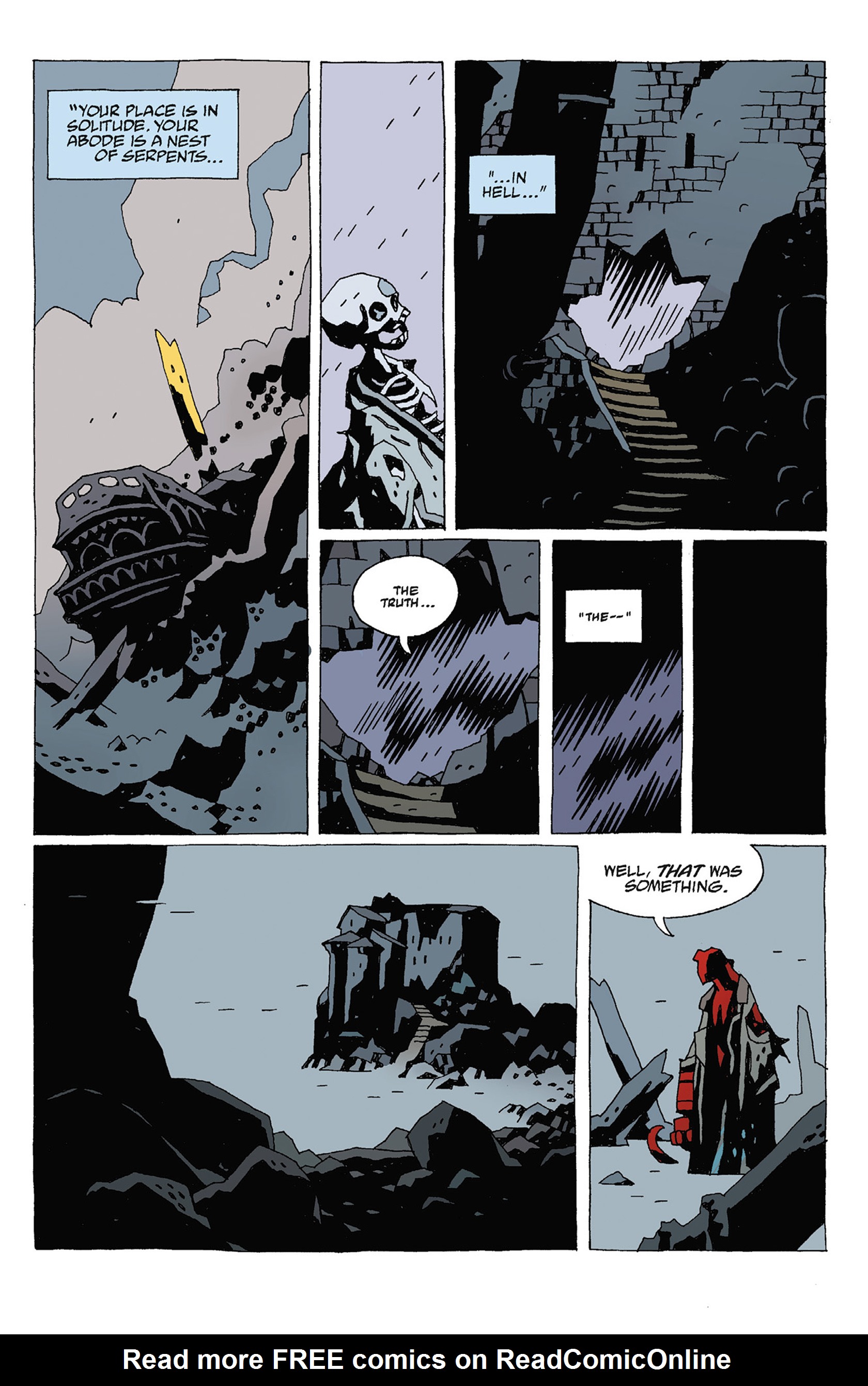 Read online Hellboy: Strange Places comic -  Issue # TPB - 123