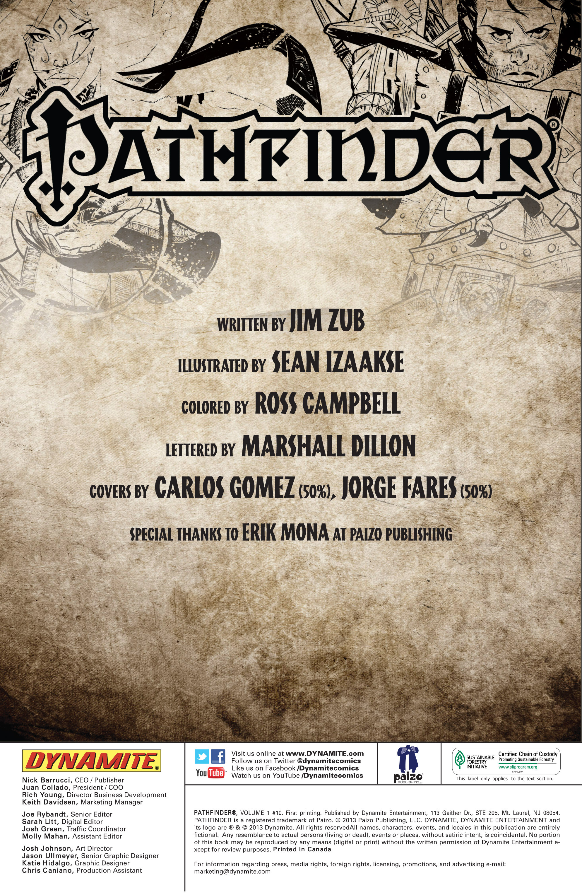 Read online Pathfinder comic -  Issue #10 - 3