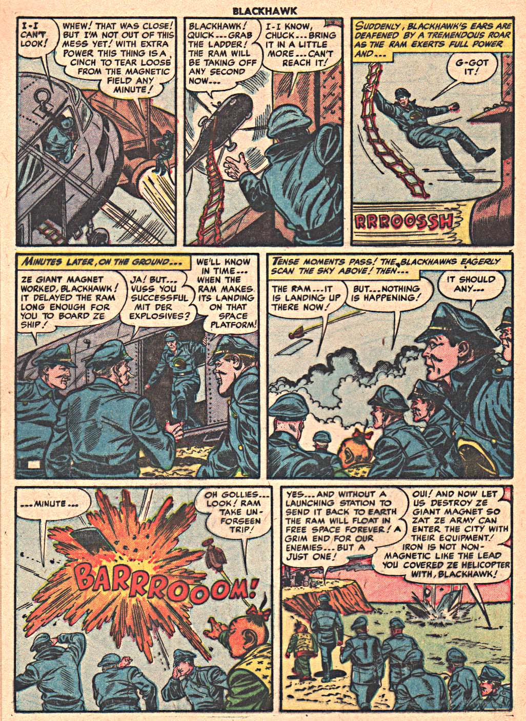 Read online Blackhawk (1957) comic -  Issue #77 - 12