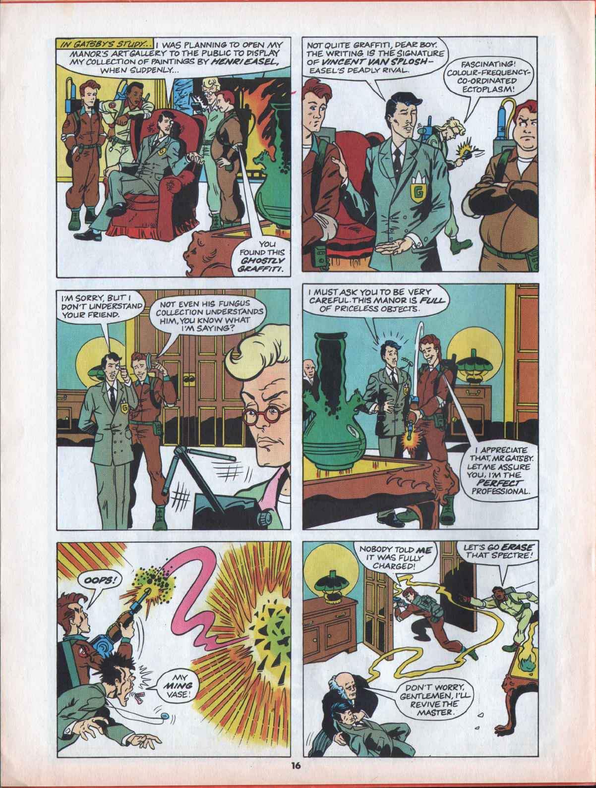 Read online The Real Ghostbusters comic -  Issue #59 - 16